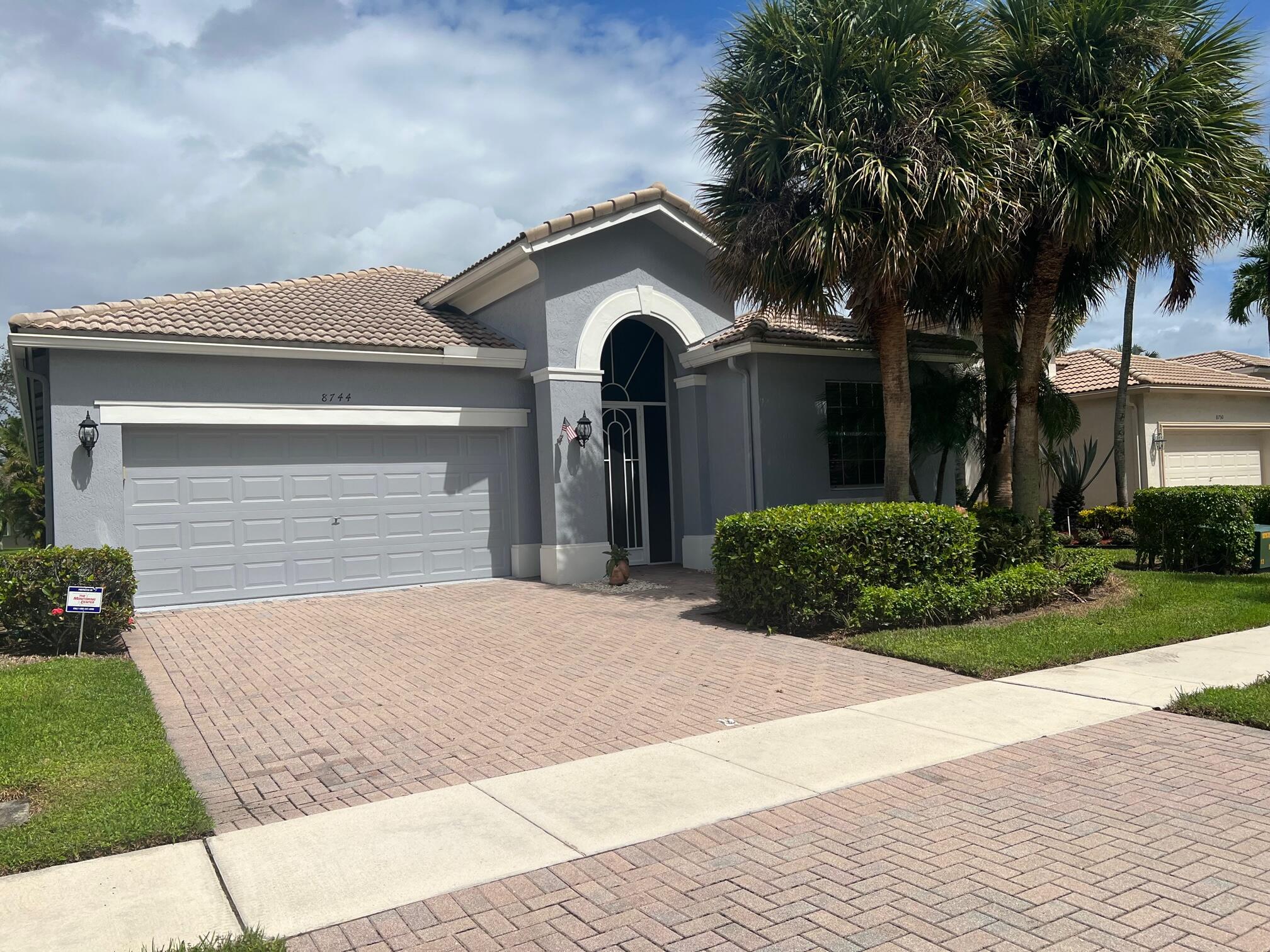 Property for Sale at 8744 Milport Drive, Boynton Beach, Palm Beach County, Florida - Bedrooms: 3 
Bathrooms: 2  - $354,900