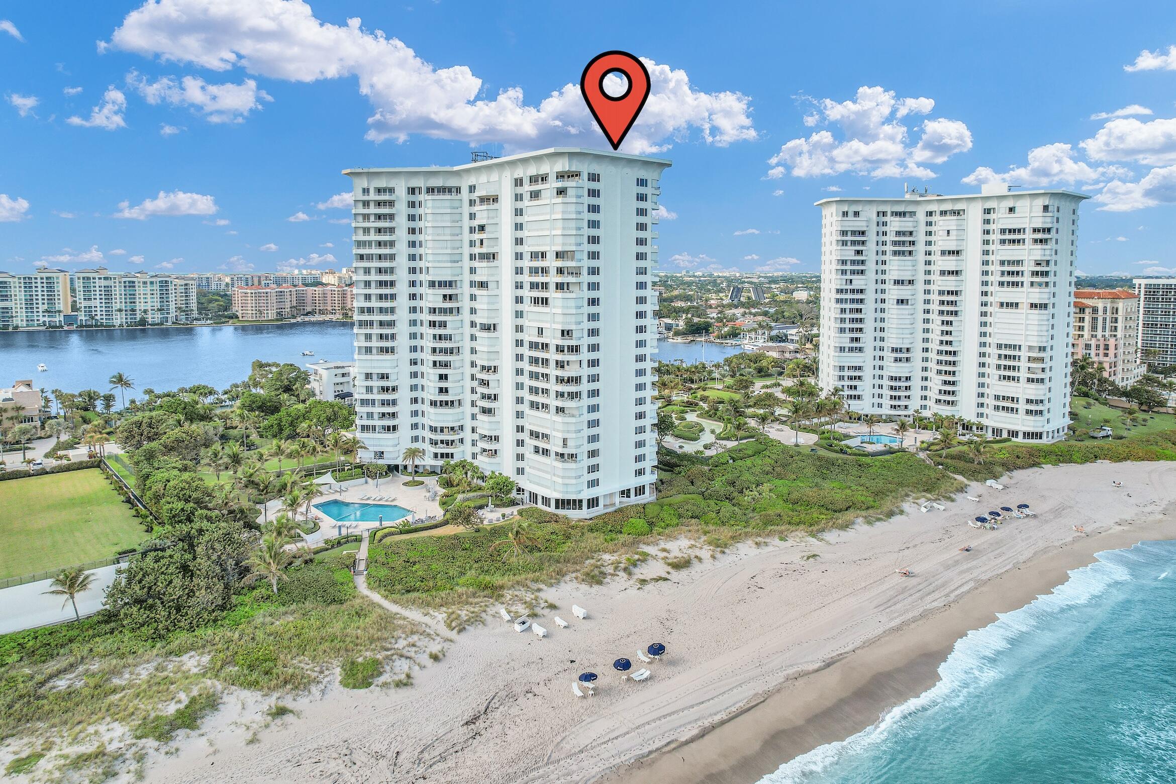 Property for Sale at 550 S Ocean Boulevard 407, Boca Raton, Palm Beach County, Florida - Bedrooms: 2 
Bathrooms: 2  - $1,500,000