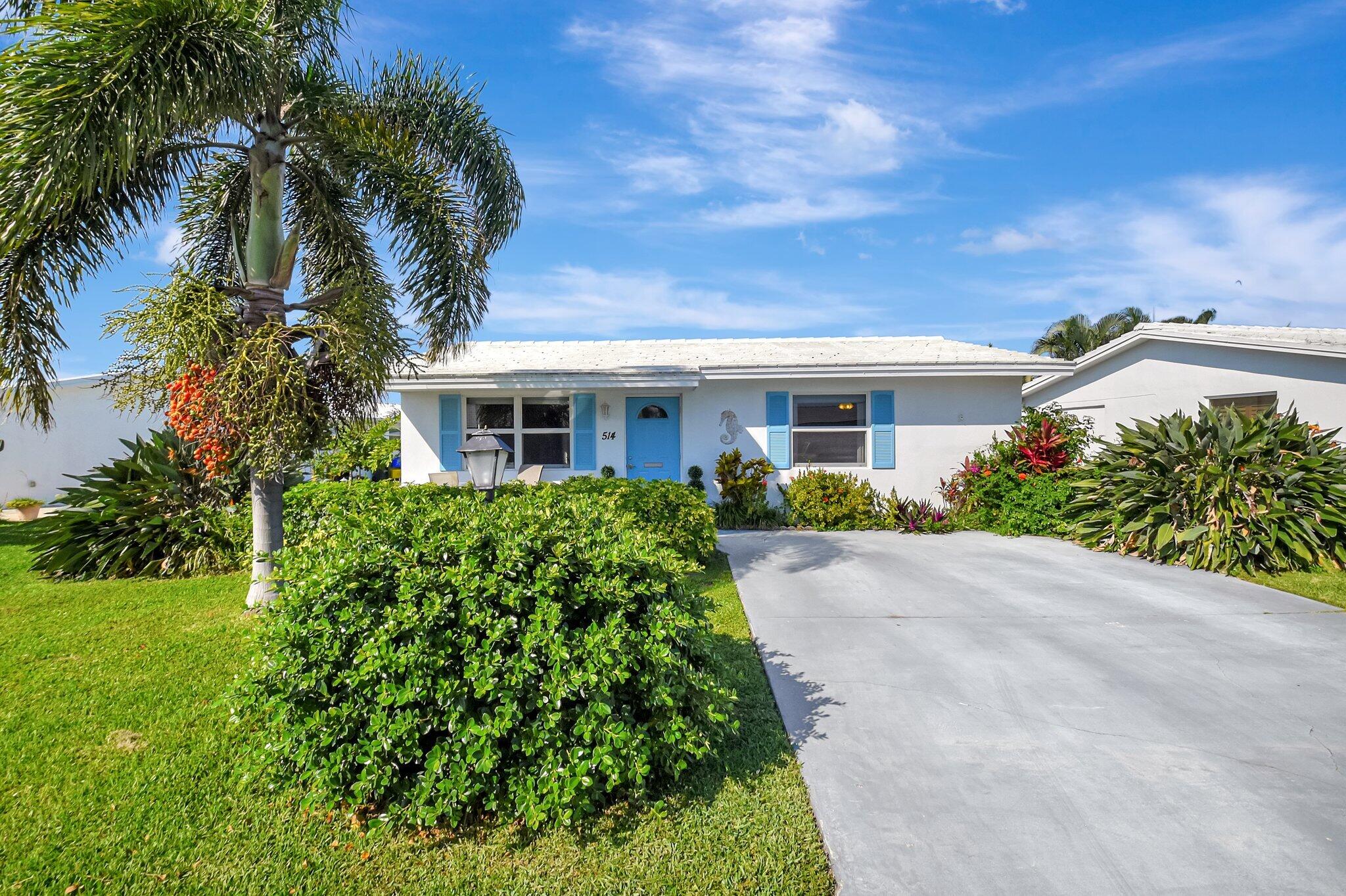 514 Sw 16th Street, Boynton Beach, Palm Beach County, Florida - 2 Bedrooms  
1 Bathrooms - 