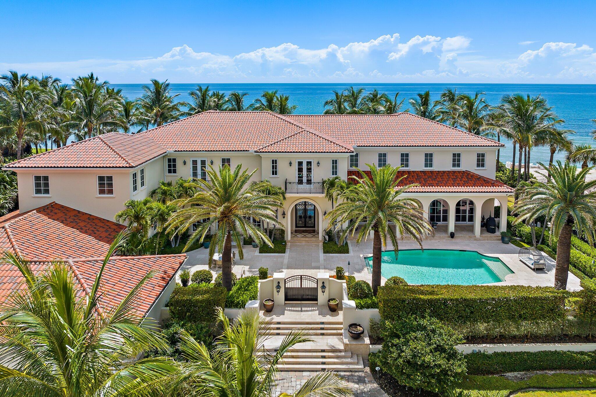 Property for Sale at 1400 S Ocean Boulevard, Manalapan, Palm Beach County, Florida - Bedrooms: 7 
Bathrooms: 9.5  - $59,975,000
