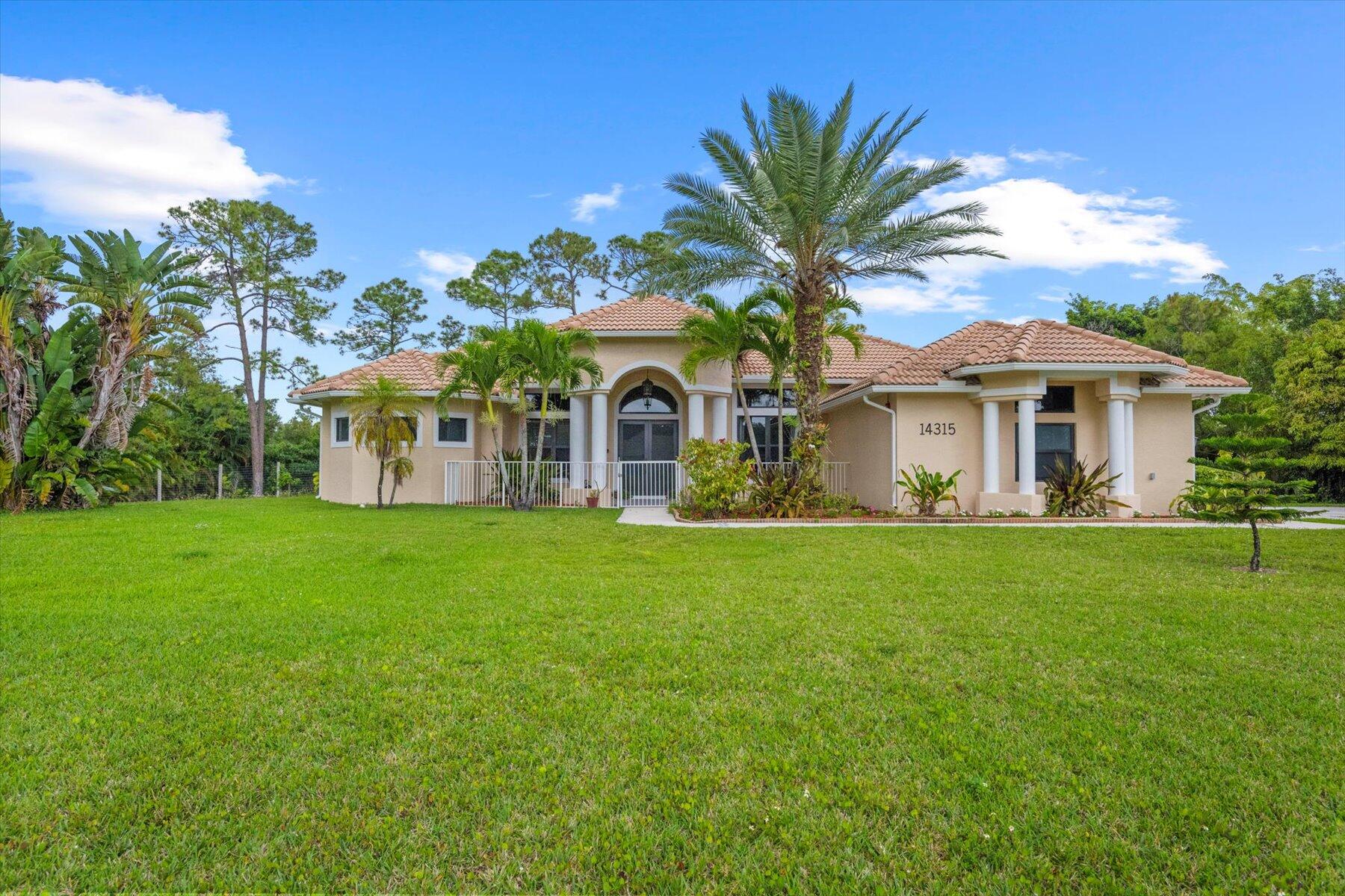 Property for Sale at 14315 83rd Lane, Loxahatchee, Palm Beach County, Florida - Bedrooms: 4 
Bathrooms: 3.5  - $924,900