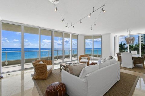 Photo of 5050 N Ocean Drive #402, Singer Island, FL 33404 (MLS # RX-11125973)