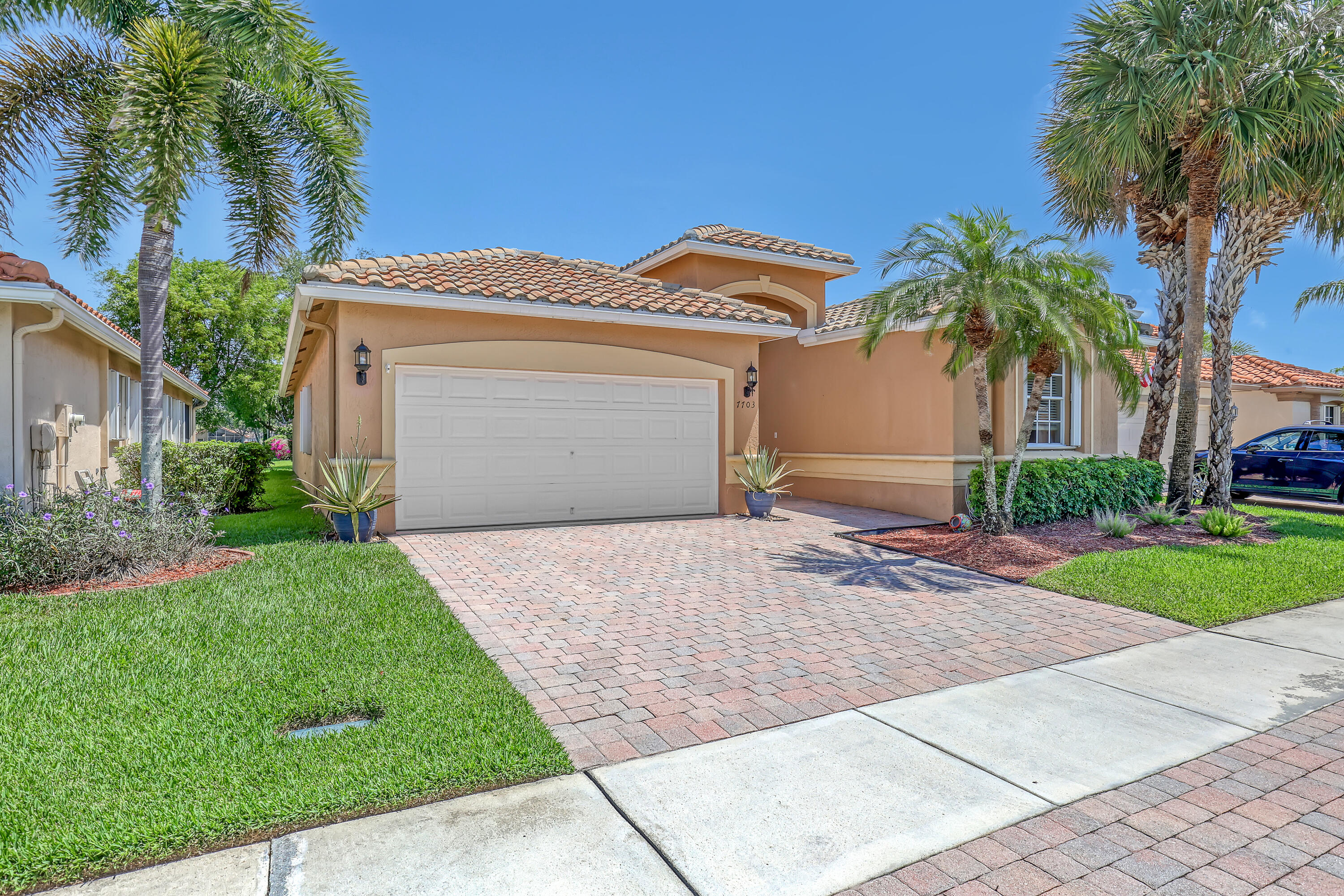 Property for Sale at 7703 Caprio Drive, Boynton Beach, Palm Beach County, Florida - Bedrooms: 3 
Bathrooms: 2.5  - $459,000