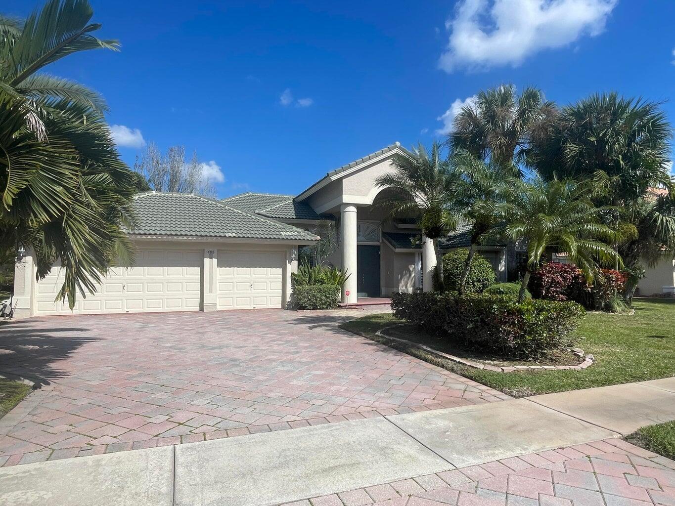 Property for Sale at 486 Cypress Green Circle, Wellington, Palm Beach County, Florida - Bedrooms: 5 
Bathrooms: 3  - $885,900