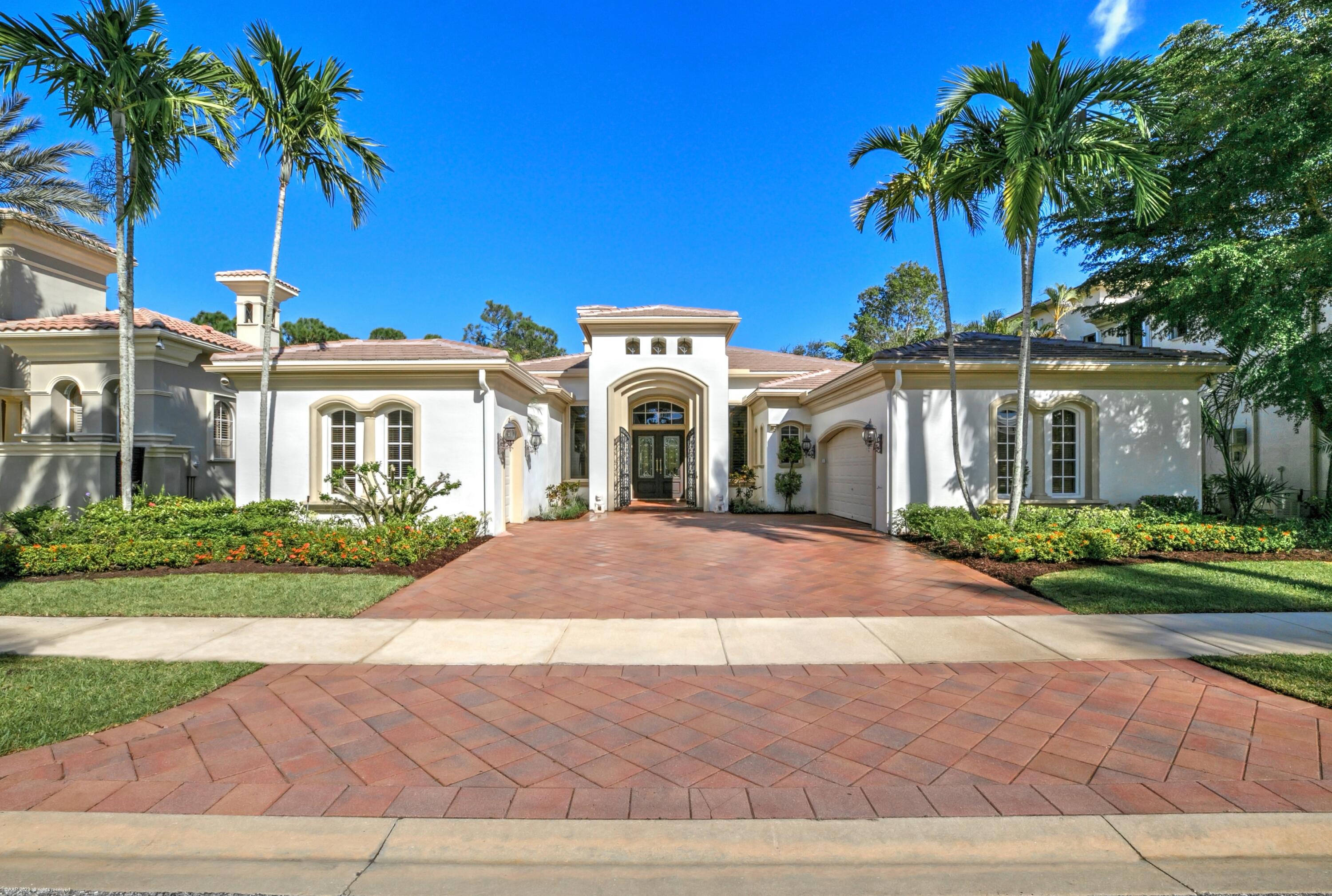 Property for Sale at 124 Via Quantera, Palm Beach Gardens, Palm Beach County, Florida - Bedrooms: 3 
Bathrooms: 3.5  - $2,950,000