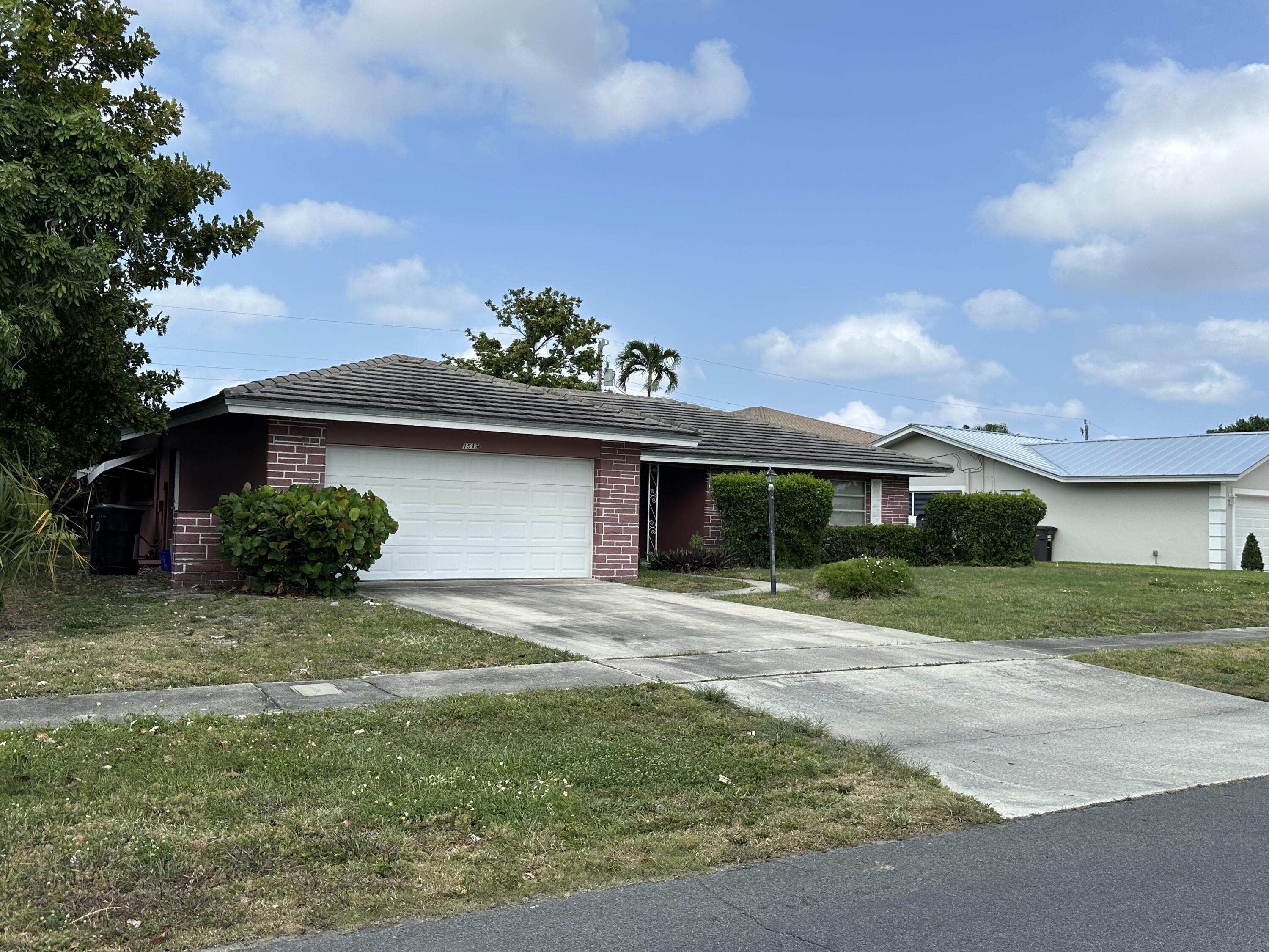 Property for Sale at 1513 39th Street, West Palm Beach, Palm Beach County, Florida - Bedrooms: 3 
Bathrooms: 2  - $475,030