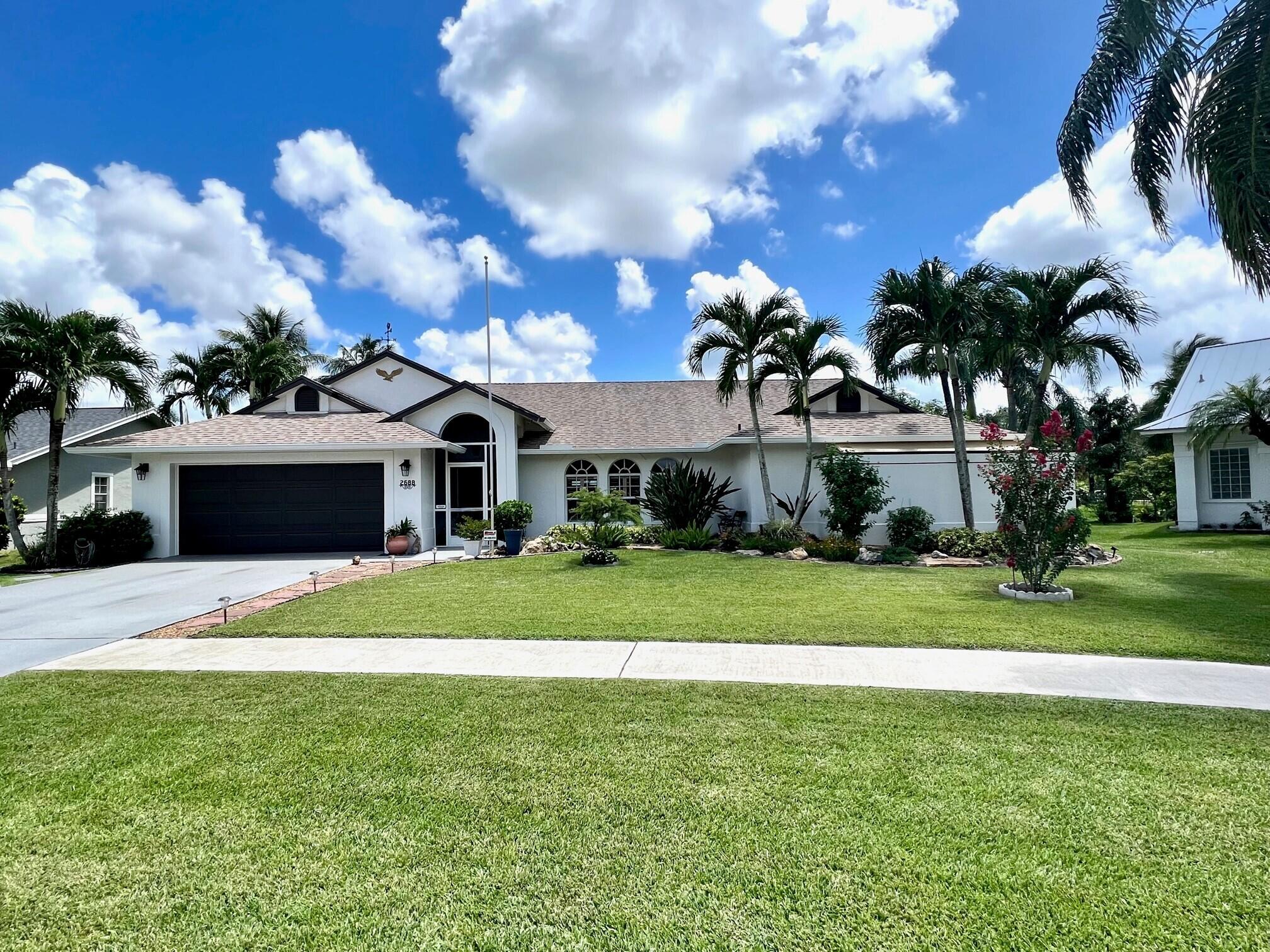 2688 Yarmouth Drive, Wellington, Palm Beach County, Florida - 4 Bedrooms  
2 Bathrooms - 