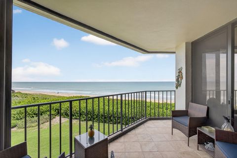 Photo of 9650 S Ocean Drive #302, Jensen Beach, FL 34957 (MLS # RX-11121900)
