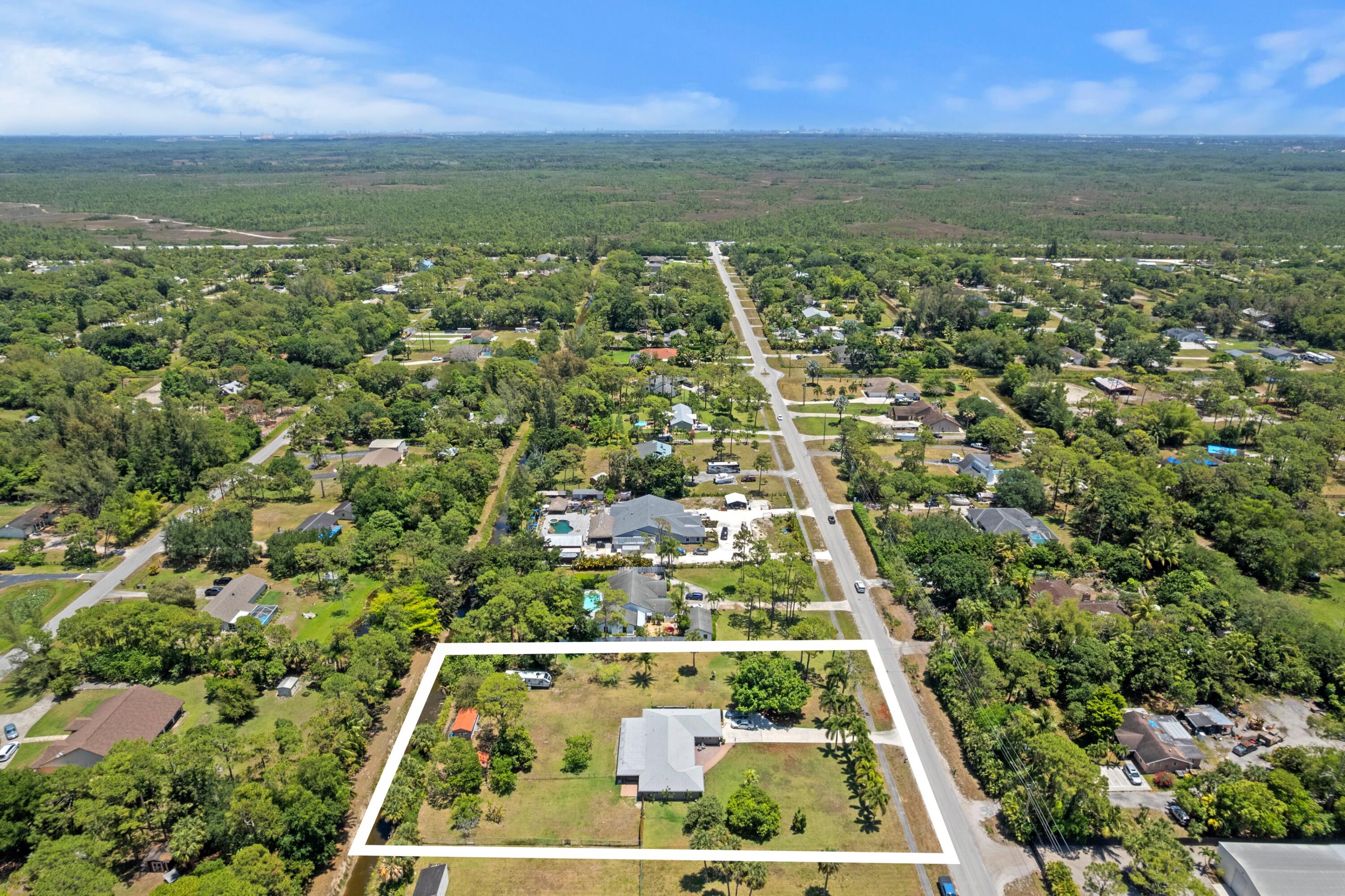Property for Sale at 11447 Orange Grove Boulevard, West Palm Beach, Palm Beach County, Florida - Bedrooms: 3 
Bathrooms: 2  - $655,000