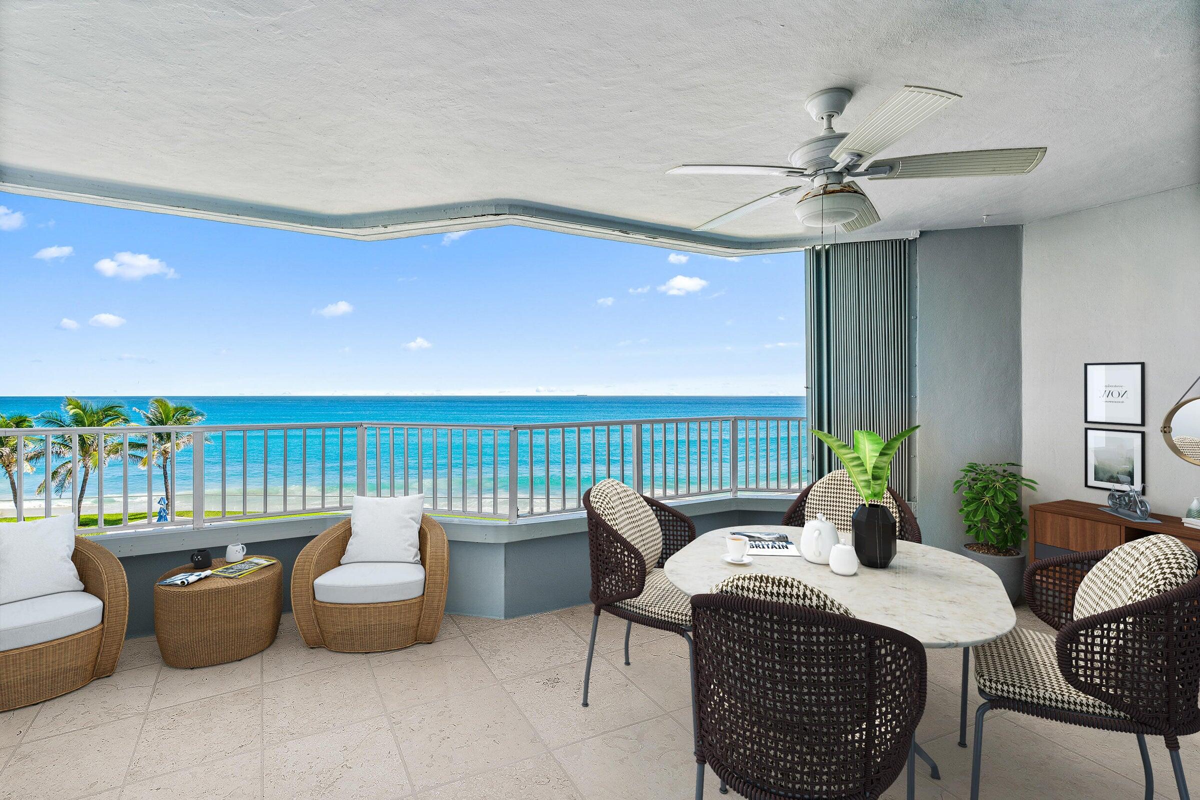 Property for Sale at 5200 N Ocean Drive 305, Singer Island, Palm Beach County, Florida - Bedrooms: 3 
Bathrooms: 3  - $1,395,000