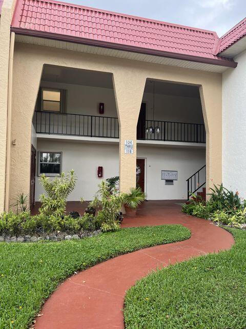 Property for Sale at 110 Lake Anne Drive 110, West Palm Beach, Palm Beach County, Florida - Bedrooms: 1 
Bathrooms: 1  - $104,900