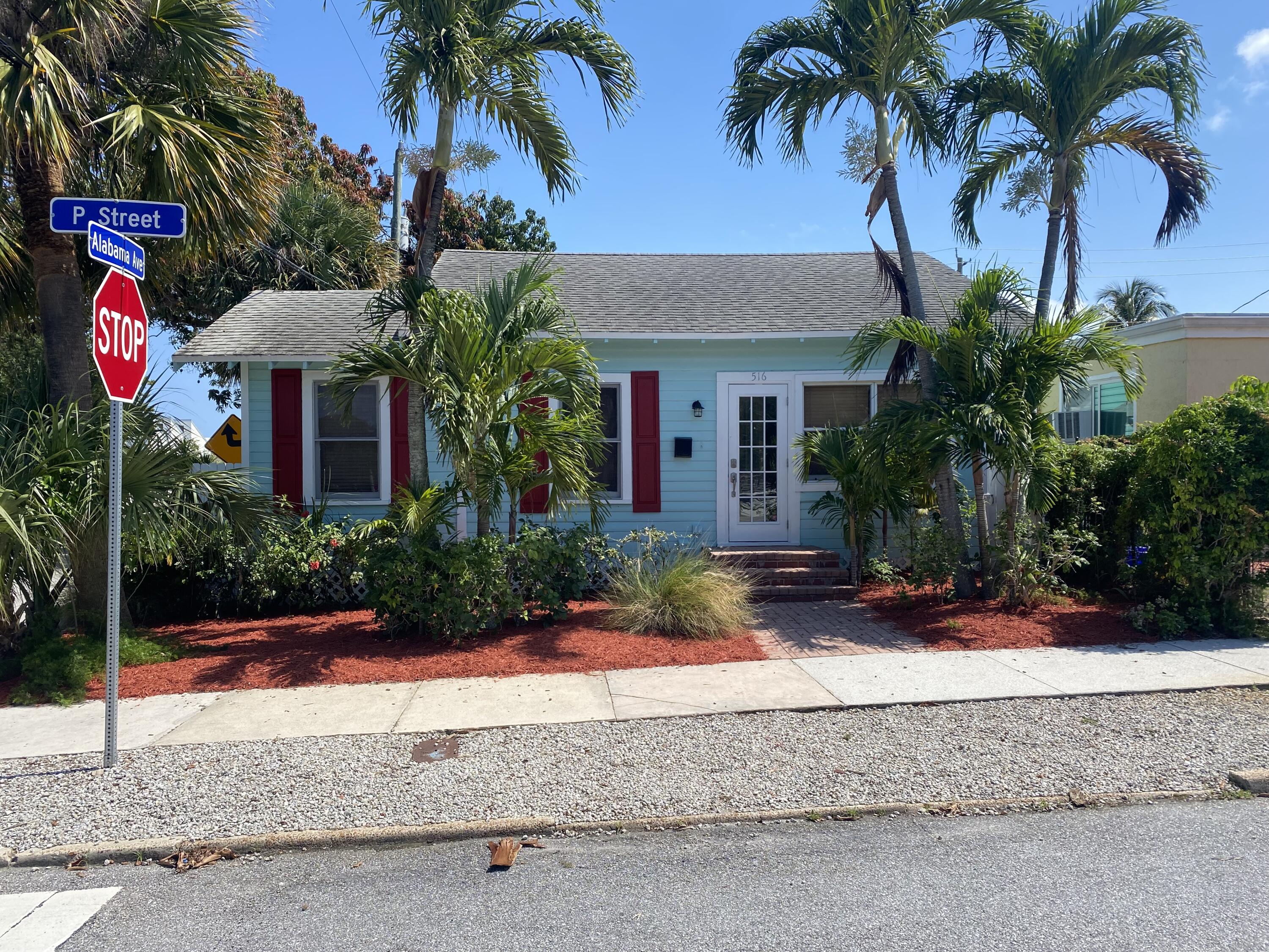 Rental Property at 516 P Street, West Palm Beach, Palm Beach County, Florida - Bedrooms: 2 
Bathrooms: 2  - $3,200 MO.