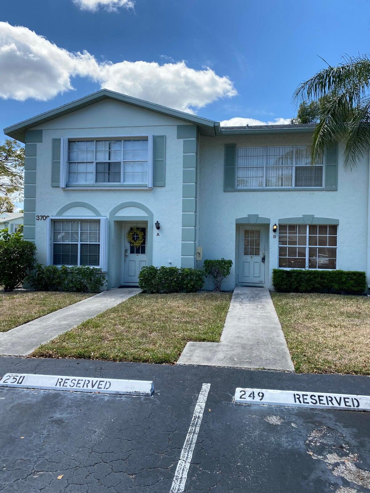 Property for Sale at 3709 Savoy Lane B, West Palm Beach, Palm Beach County, Florida - Bedrooms: 2 
Bathrooms: 2.5  - $310,000