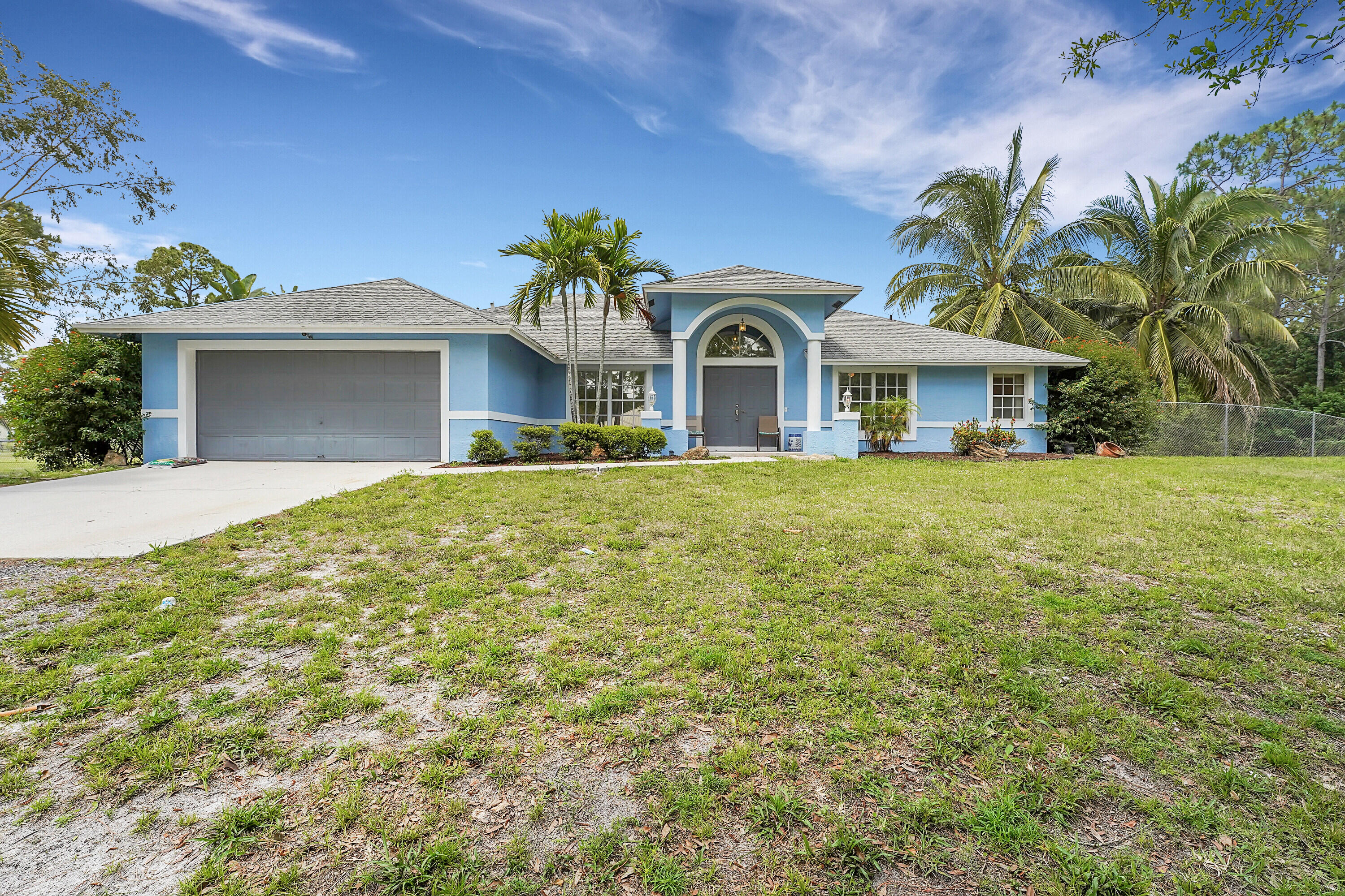 Property for Sale at 18355 43rd Road, Loxahatchee, Palm Beach County, Florida - Bedrooms: 4 
Bathrooms: 2  - $695,000