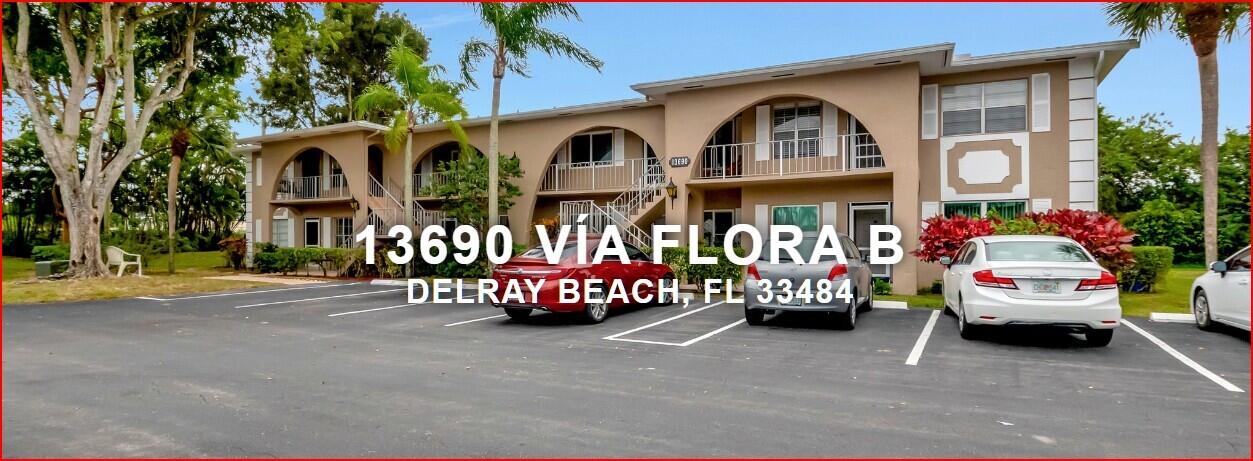 Property for Sale at 13690 Via Flora B, Delray Beach, Palm Beach County, Florida - Bedrooms: 2 
Bathrooms: 2  - $164,000