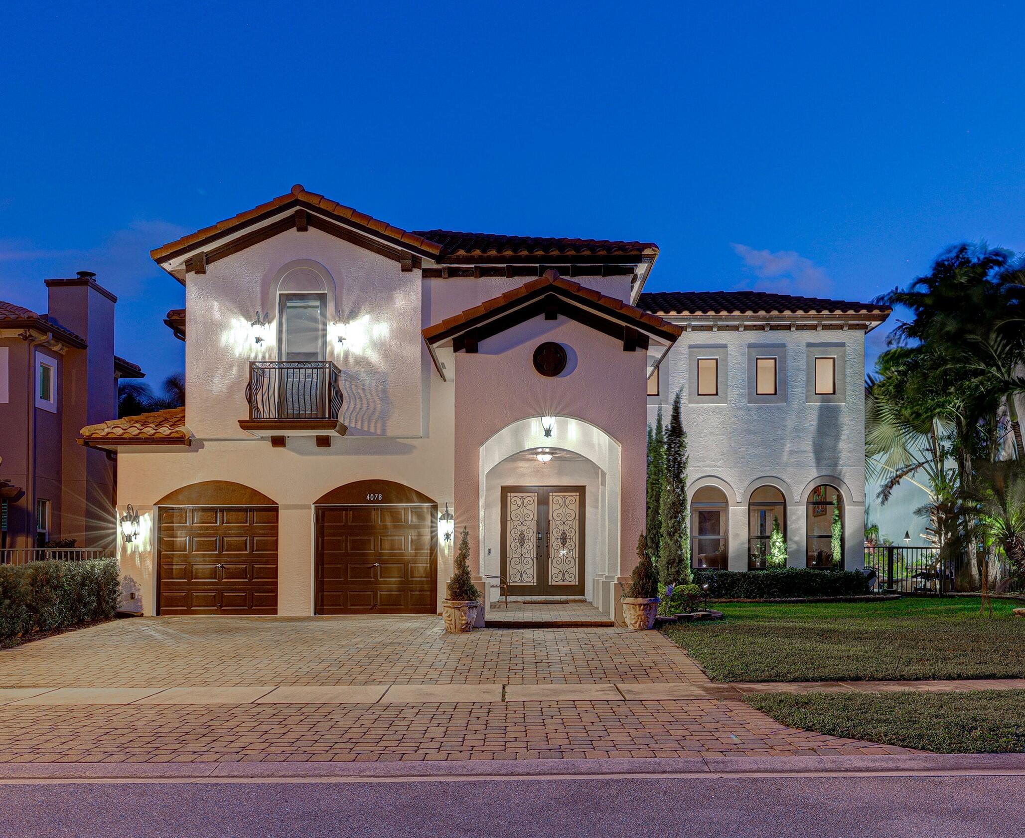Property for Sale at 4078 Artesa Drive, Boynton Beach, Palm Beach County, Florida - Bedrooms: 4 
Bathrooms: 4  - $1,049,000