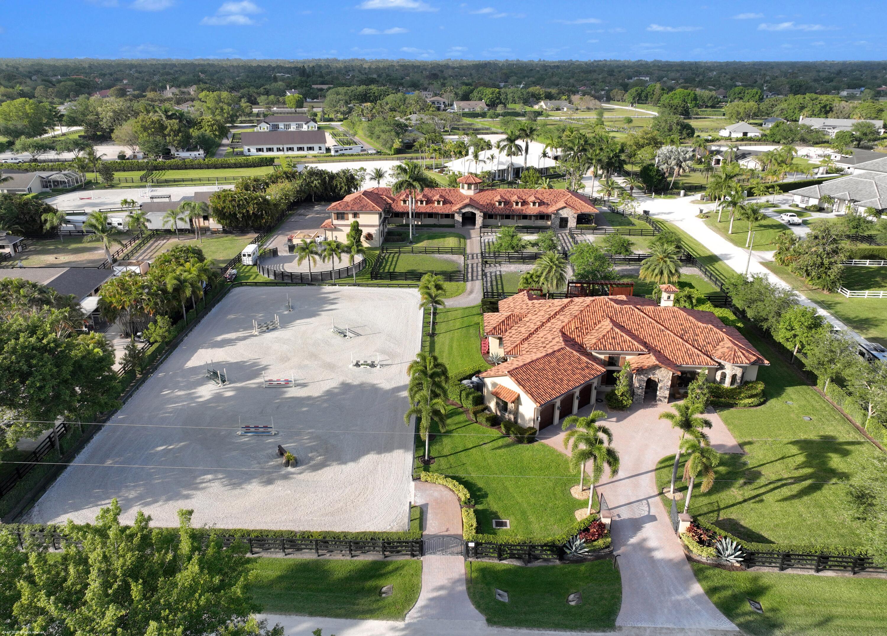 Property for Sale at 14255 Rolling Rock Place, Wellington, Palm Beach County, Florida - Bedrooms: 6 
Bathrooms: 4.5  - $7,950,000