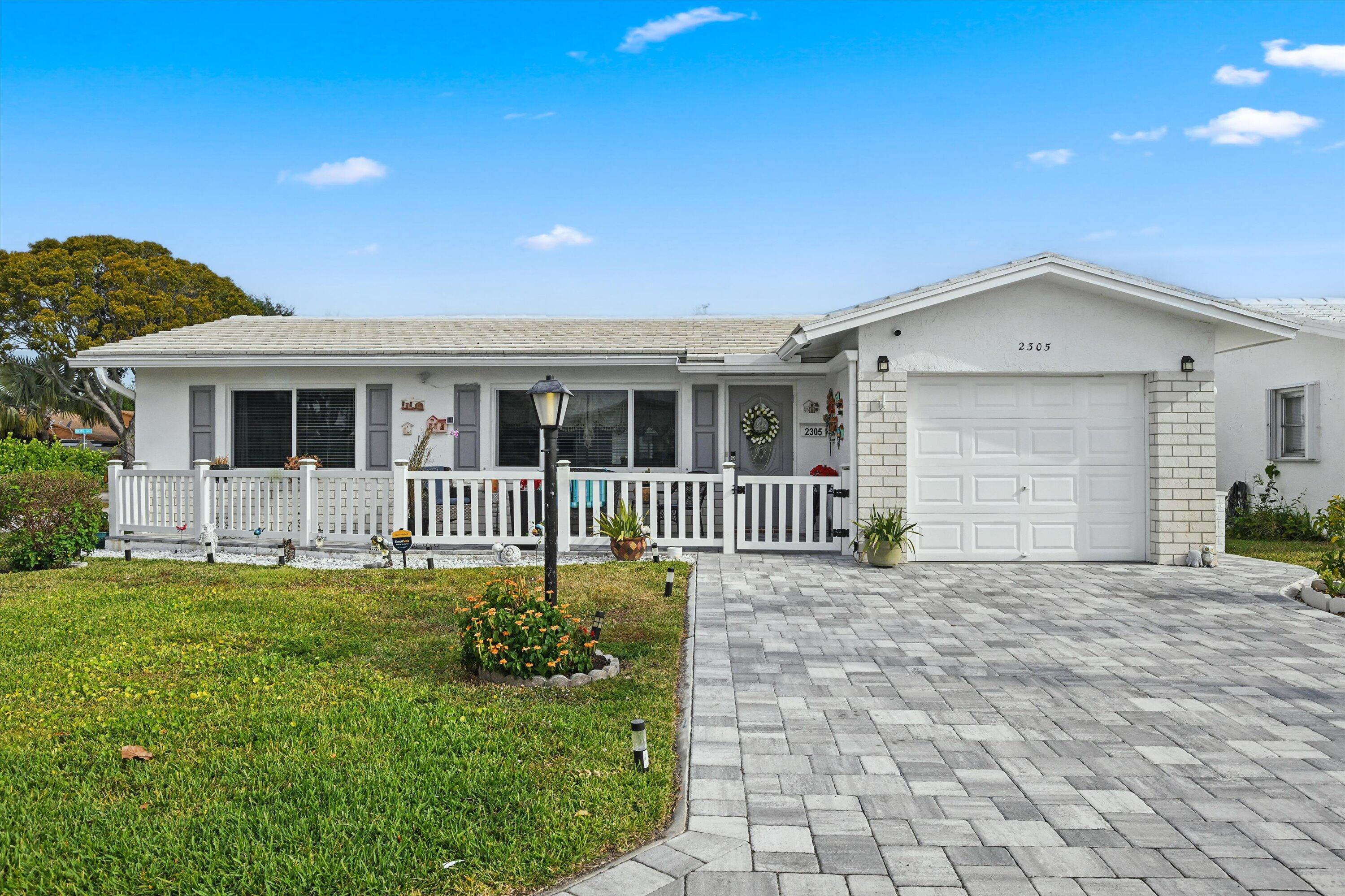 Property for Sale at 2305 Sw 21st Terrace, Boynton Beach, Palm Beach County, Florida - Bedrooms: 2 
Bathrooms: 2  - $385,000