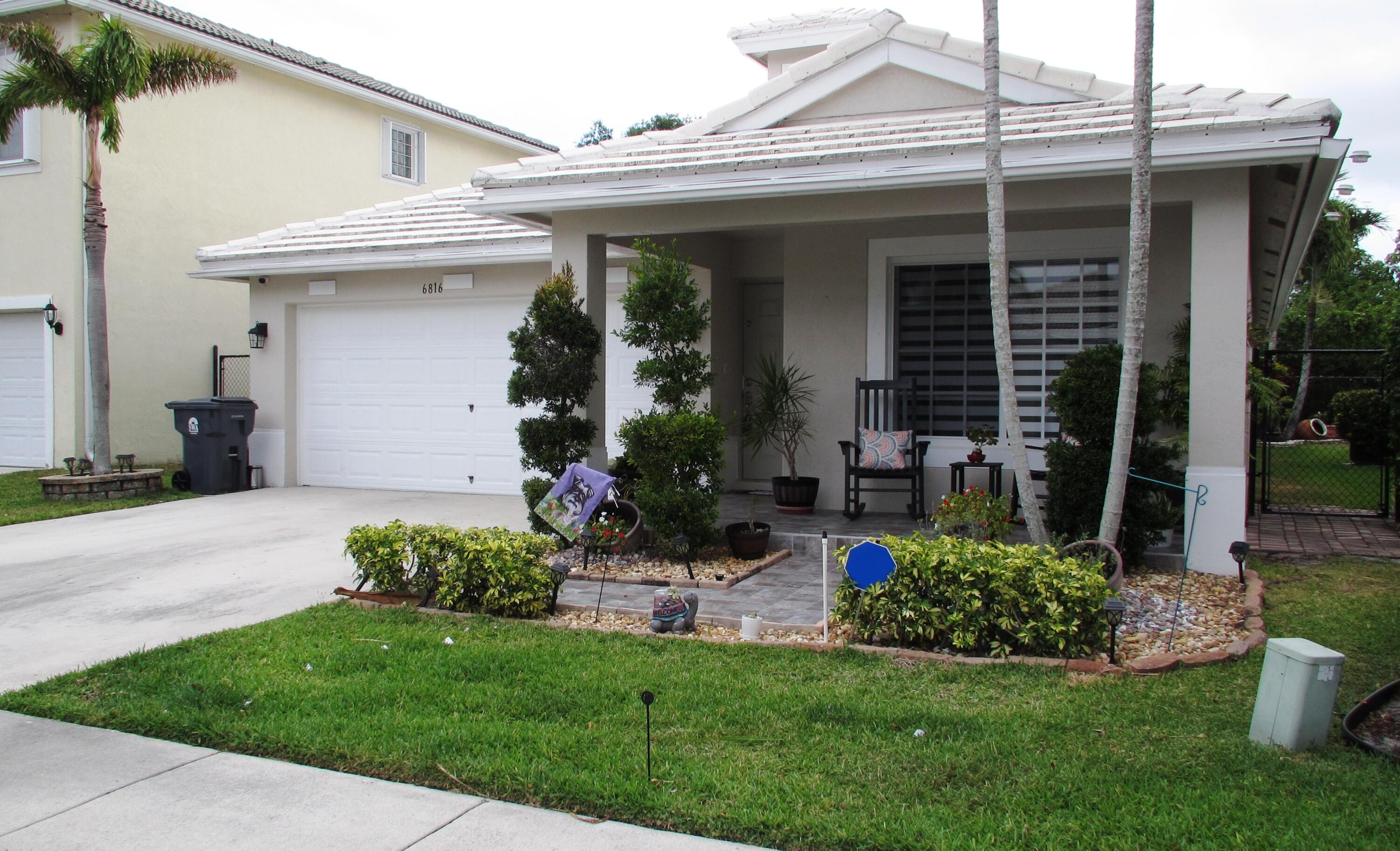 6816 Hendry Drive, Lake Worth, Palm Beach County, Florida - 3 Bedrooms  
2 Bathrooms - 