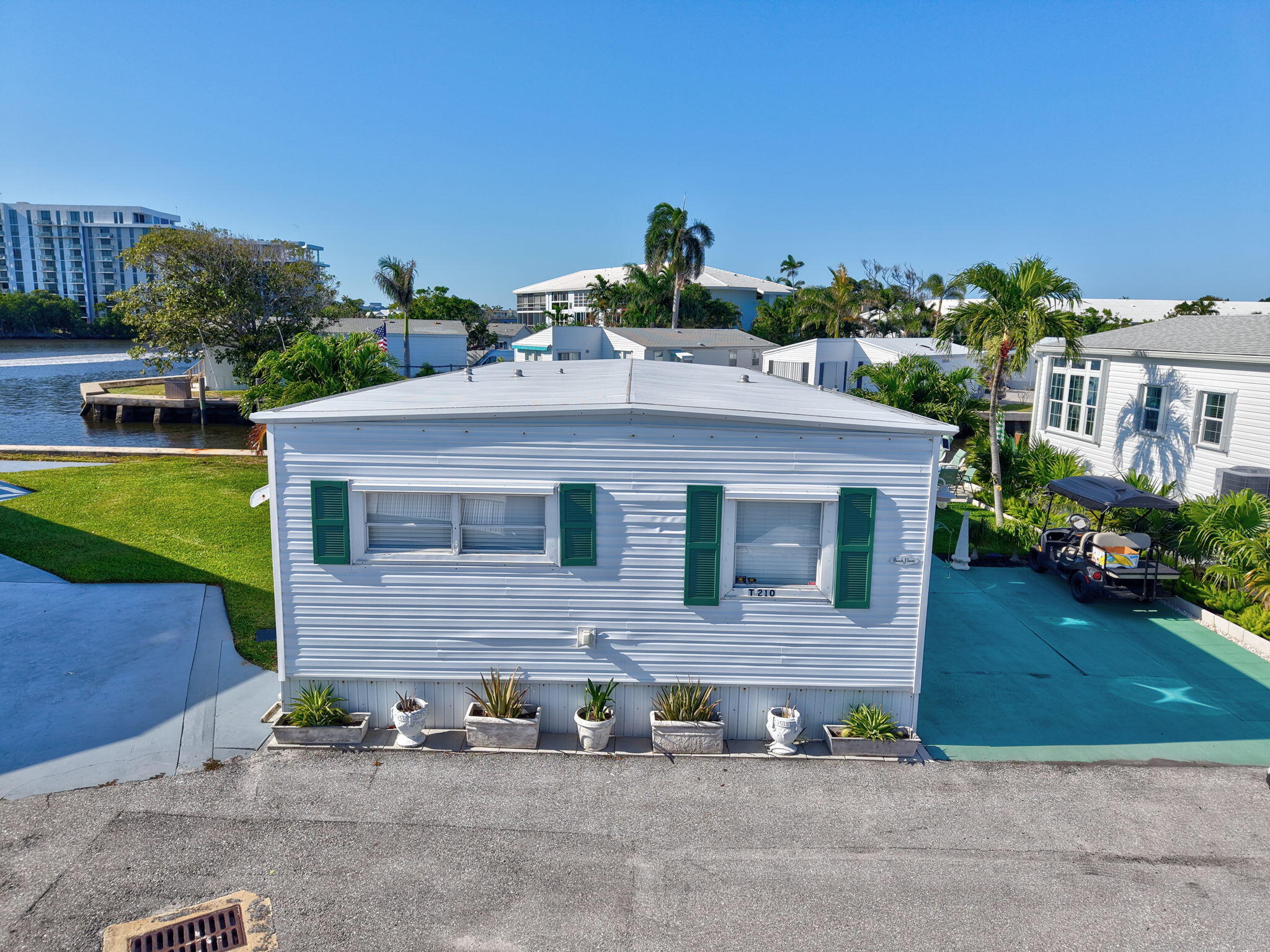 Property for Sale at 210 N Ibis Drive T, Briny Breezes, Palm Beach County, Florida - Bedrooms: 2 
Bathrooms: 2  - $719,000