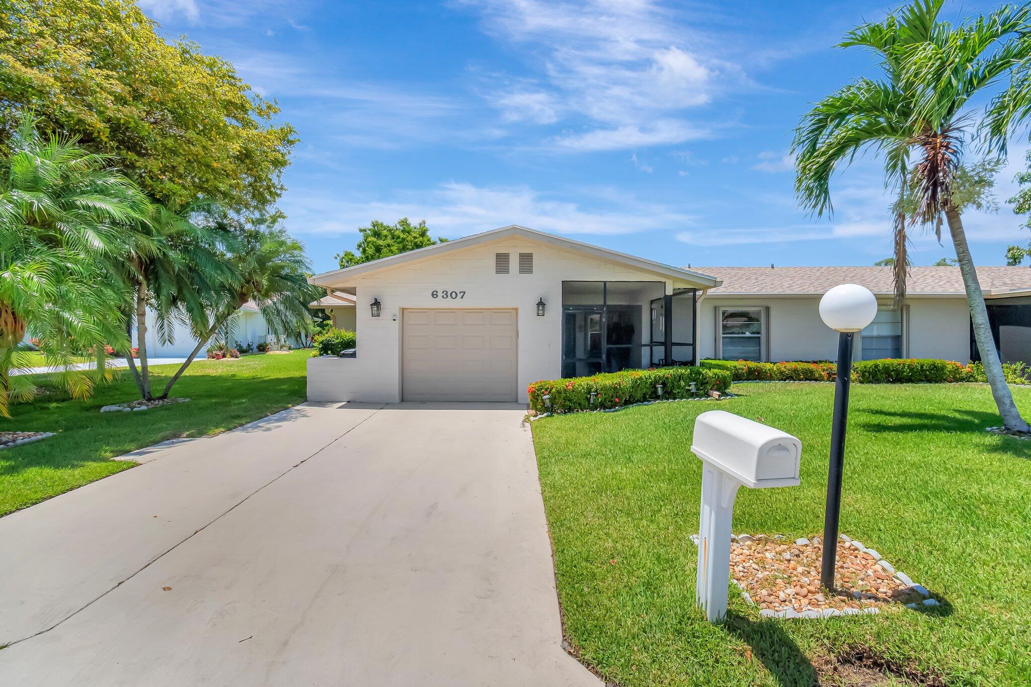 Property for Sale at 6307 Lasalle Road, Delray Beach, Palm Beach County, Florida - Bedrooms: 2 
Bathrooms: 2  - $364,900