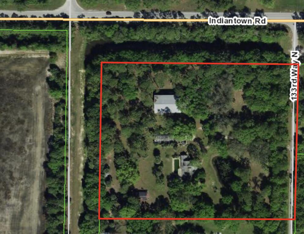 Property for Sale at 13434 Indiantown Road, Jupiter, Palm Beach County, Florida - Bedrooms: 4 
Bathrooms: 2  - $1,200,000