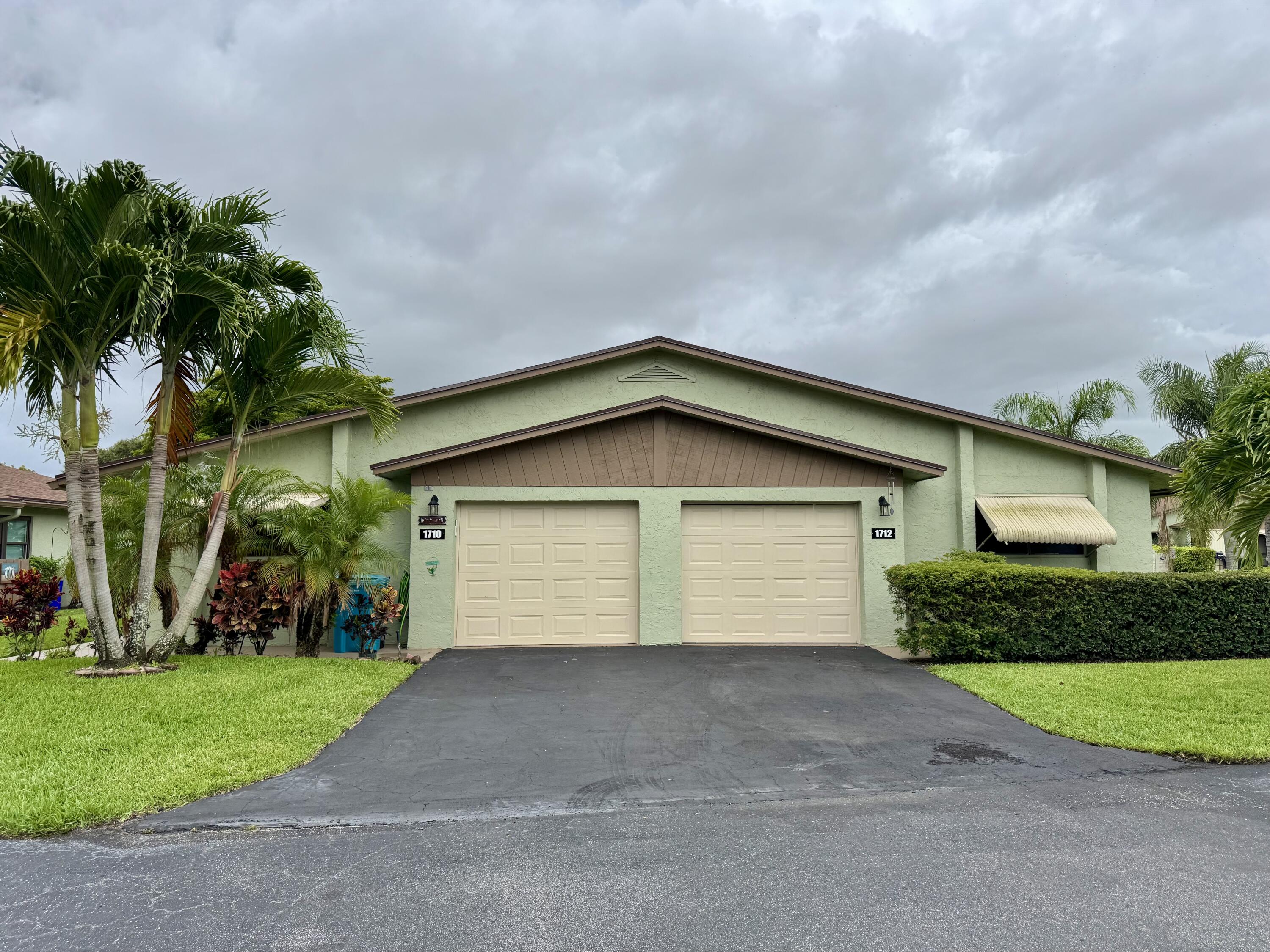 Property for Sale at 1710 Palmland Drive, Boynton Beach, Palm Beach County, Florida - Bedrooms: 2 
Bathrooms: 2  - $230,000