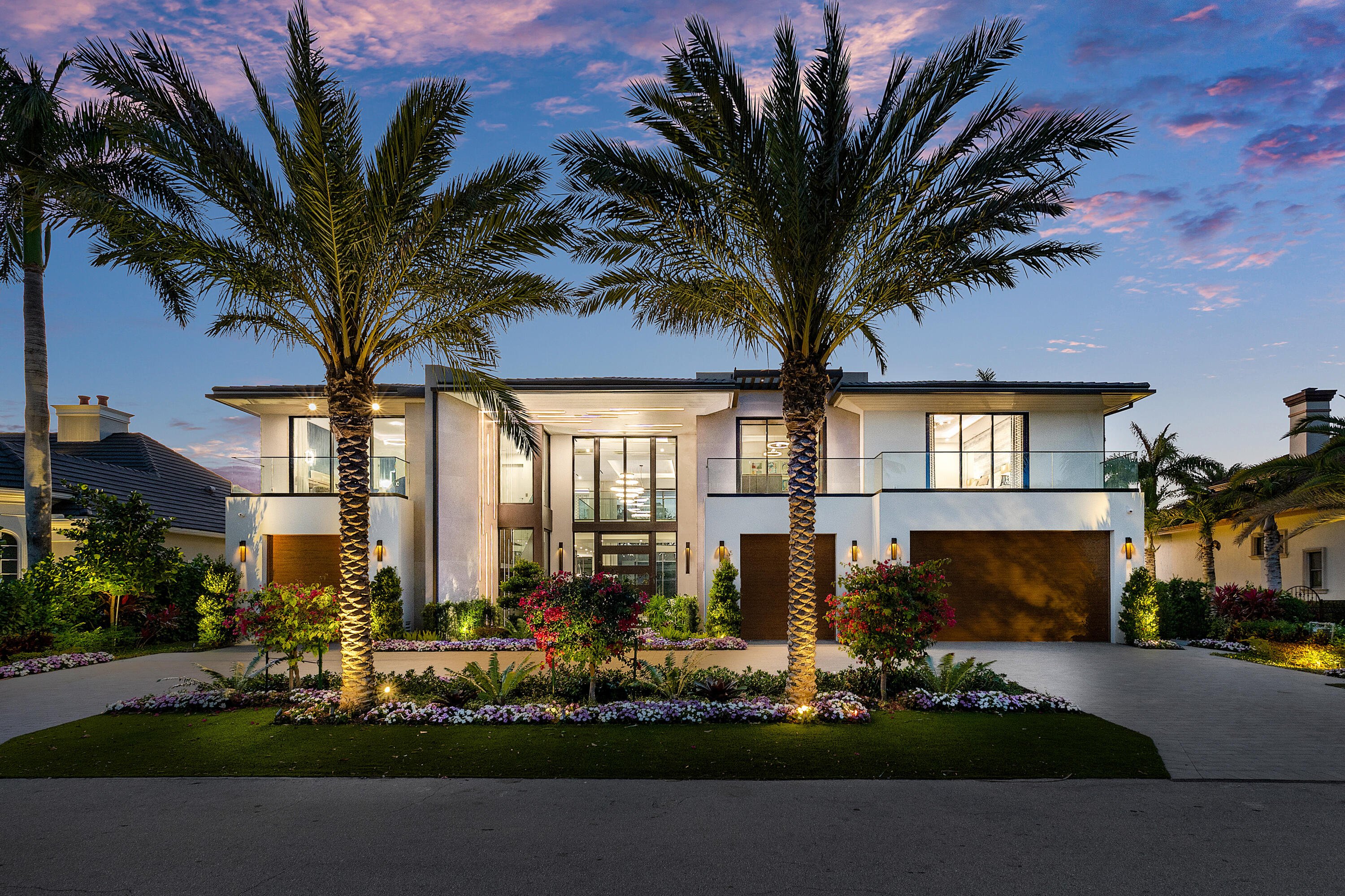 1955 Thatch Palm Drive, Boca Raton, Palm Beach County, Florida - 6 Bedrooms  
7.5 Bathrooms - 
