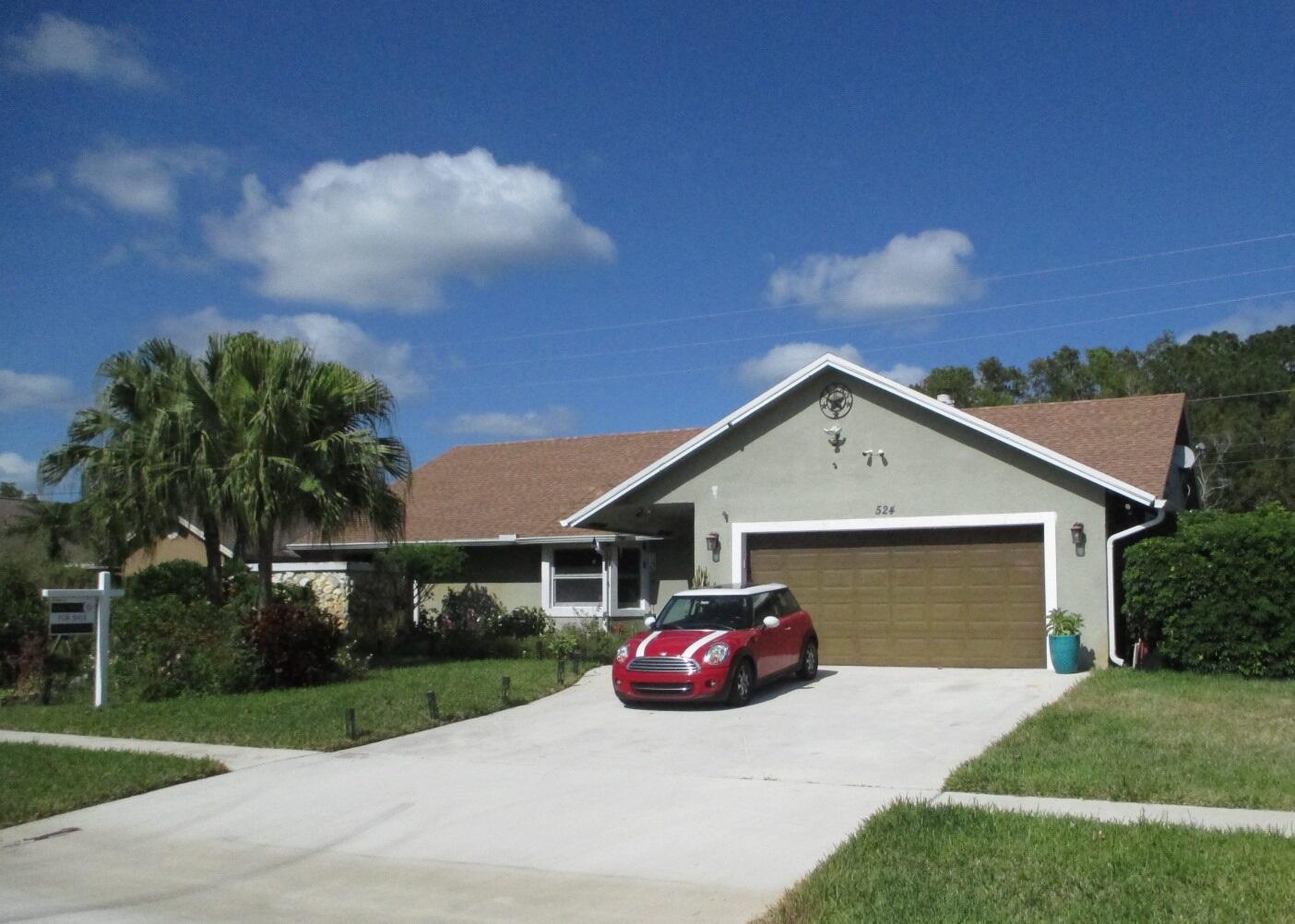 Property for Sale at 524 Indigo Avenue, Wellington, Palm Beach County, Florida - Bedrooms: 3 
Bathrooms: 2  - $635,000