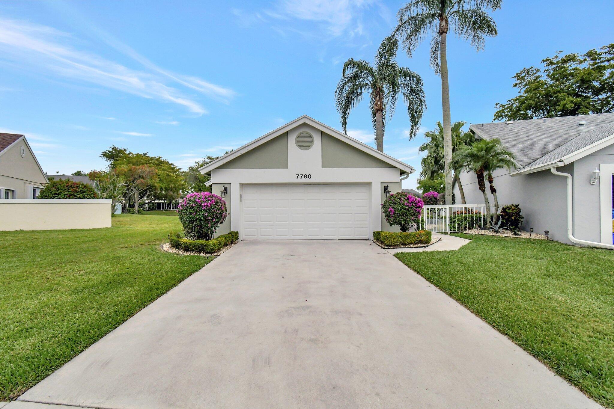 7780 Lake Champlain Court, Delray Beach, Palm Beach County, Florida - 3 Bedrooms  
2 Bathrooms - 