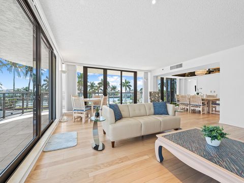 Photo of 2727 S Ocean Boulevard #304, Highland Beach, FL 33487 (MLS # RX-11089607)