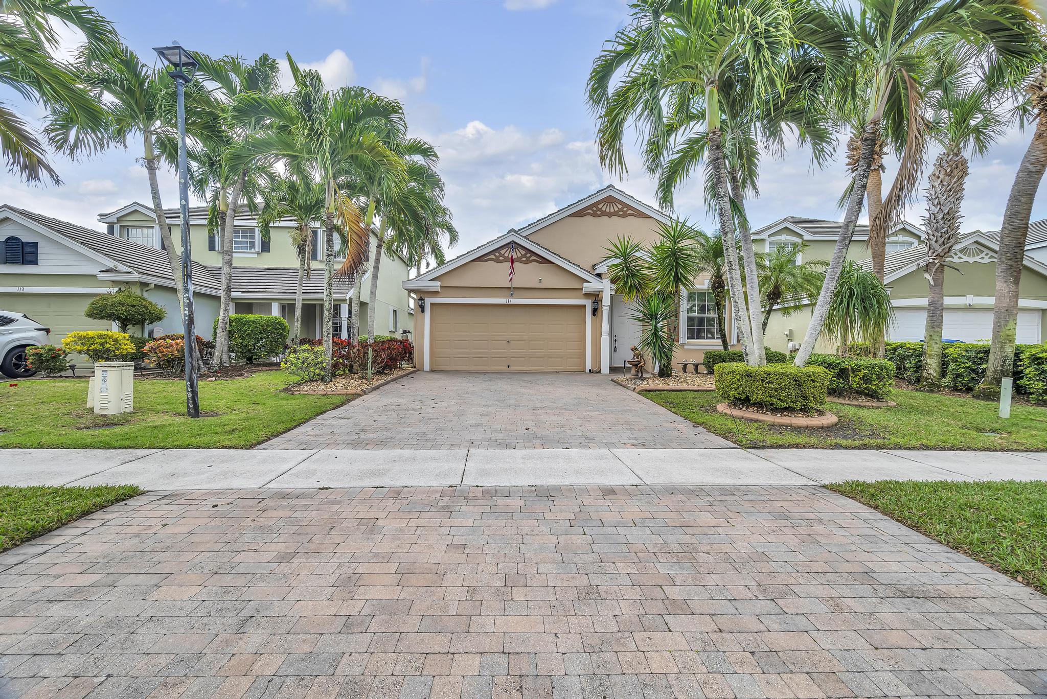 Property for Sale at 114 Newberry Lane, Royal Palm Beach, Palm Beach County, Florida - Bedrooms: 3 
Bathrooms: 2  - $500,000