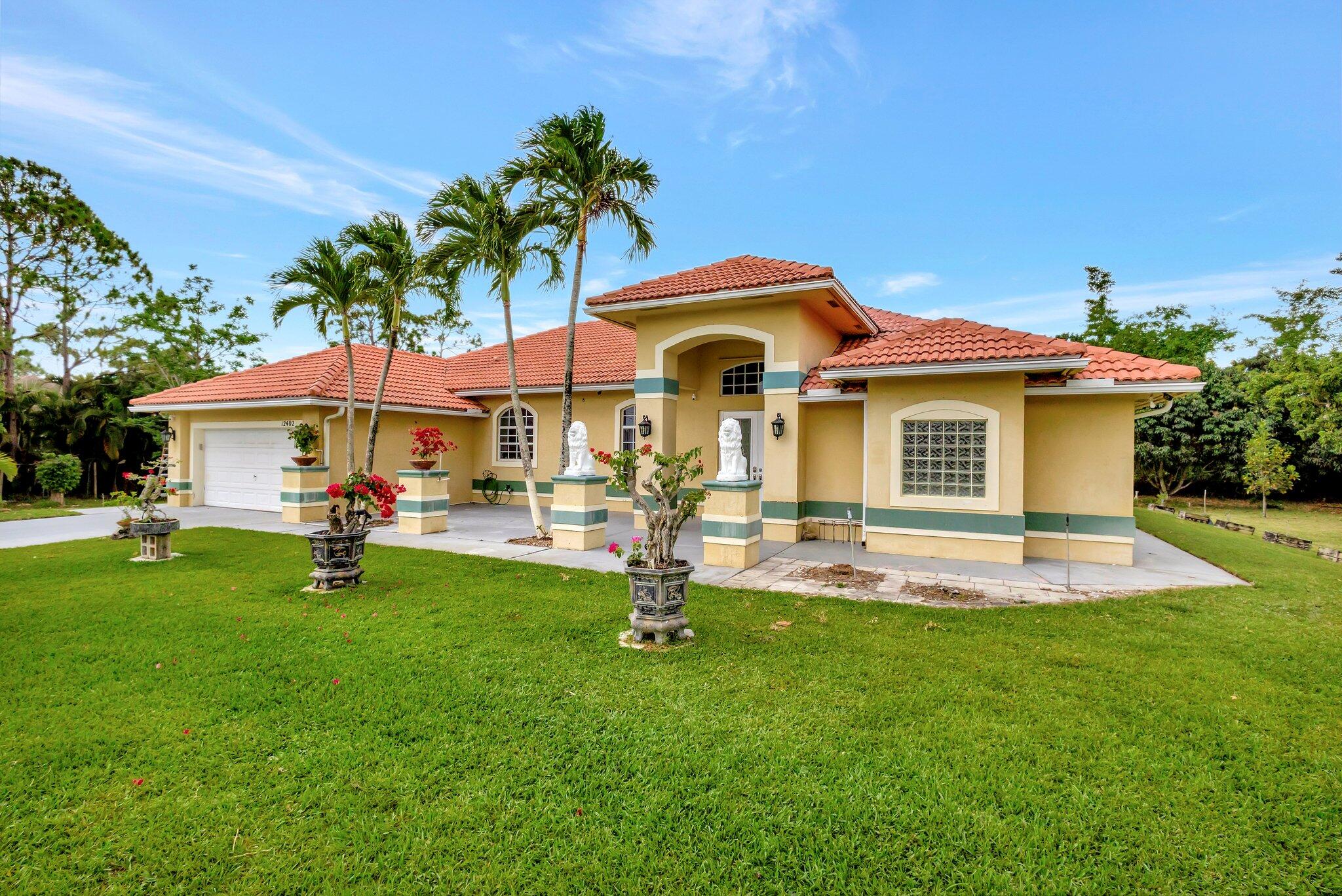 Property for Sale at 12402 83rd Lane, The Acreage, Palm Beach County, Florida - Bedrooms: 4 
Bathrooms: 3  - $850,000