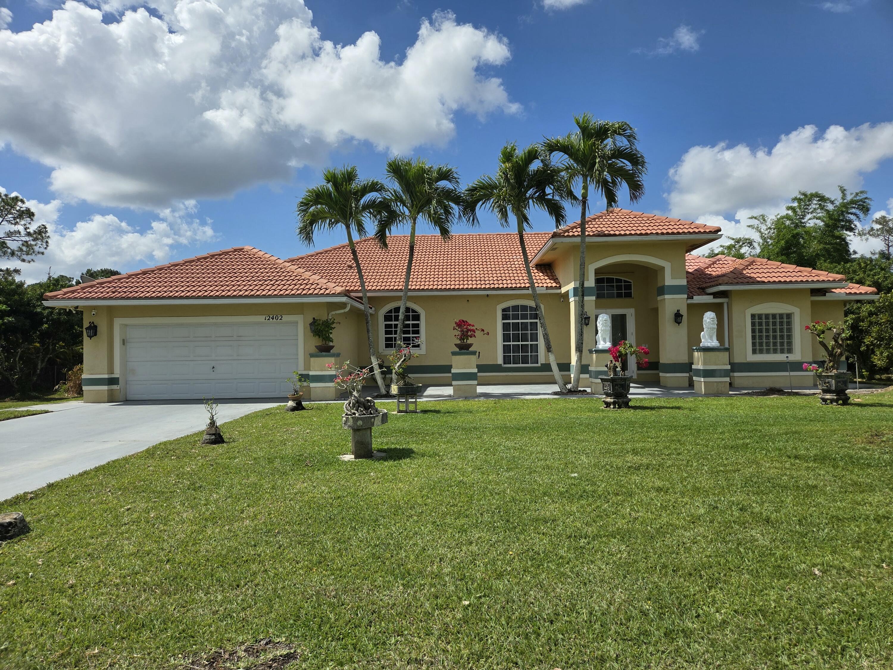 Property for Sale at 12402 83rd Lane, The Acreage, Palm Beach County, Florida - Bedrooms: 4 
Bathrooms: 3  - $850,000
