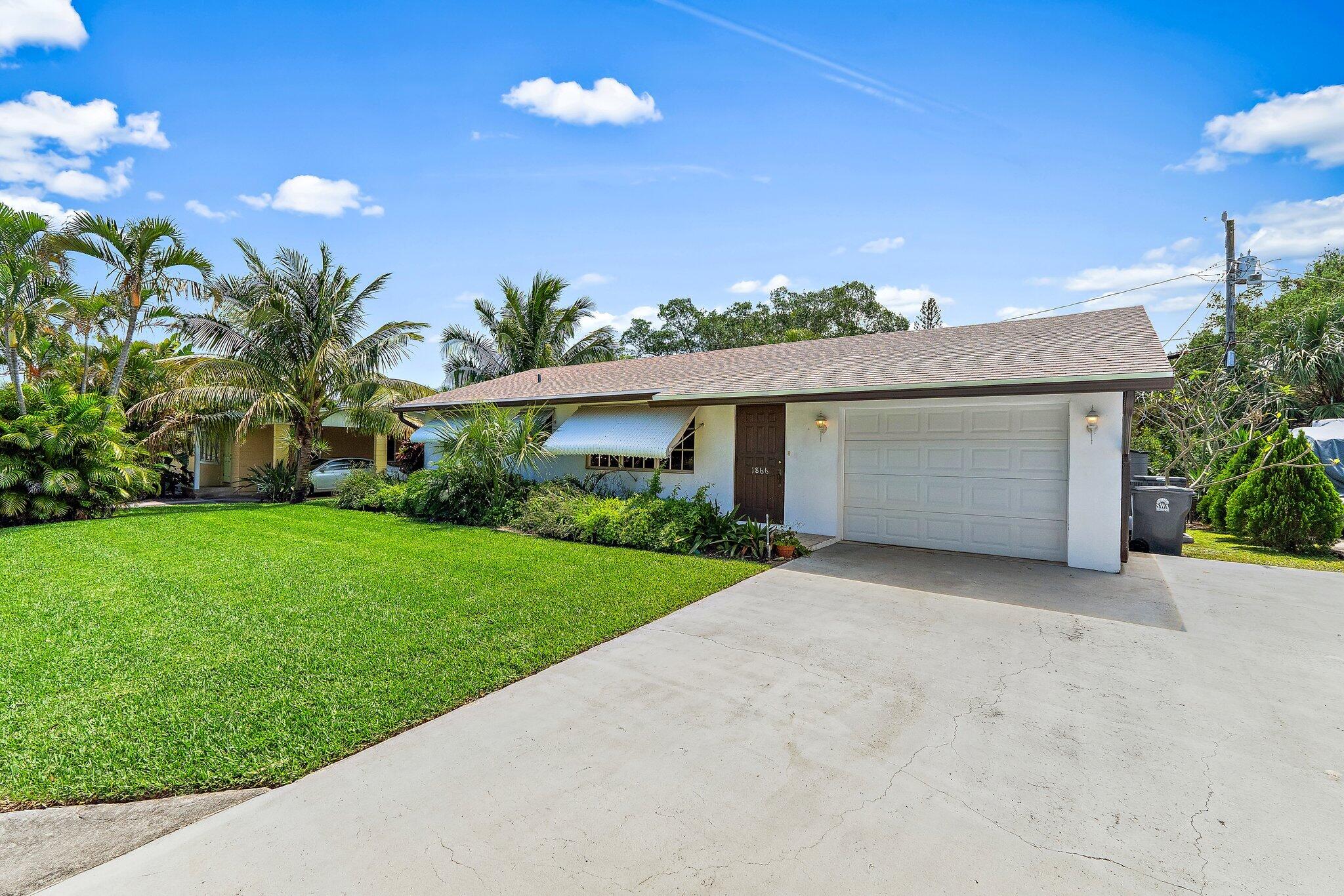 Property for Sale at 1866 Len Drive, North Palm Beach, Miami-Dade County, Florida - Bedrooms: 2 
Bathrooms: 2  - $525,000