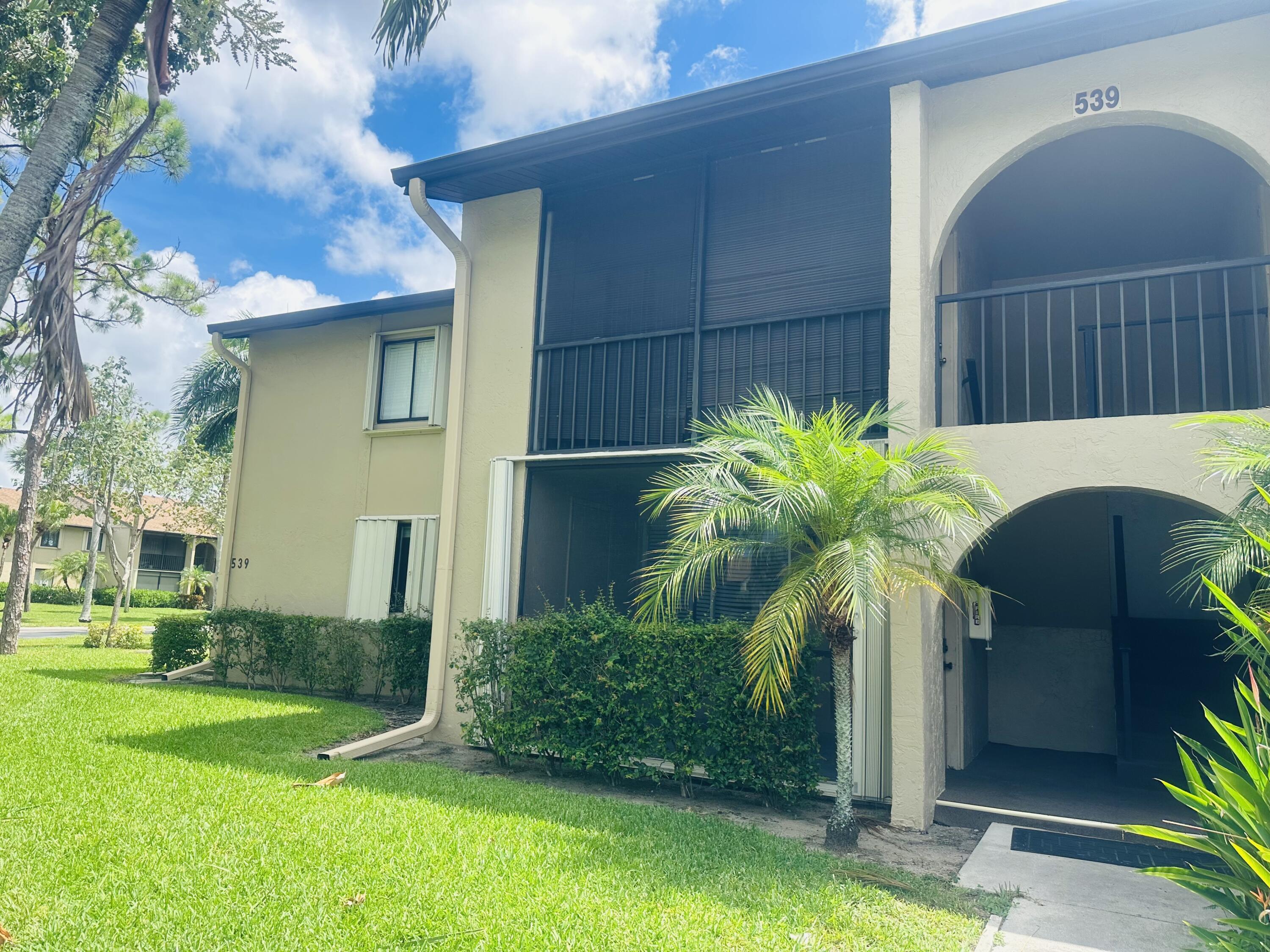 Property for Sale at 539 Shady Pine Way A1, Greenacres, Palm Beach County, Florida - Bedrooms: 2 
Bathrooms: 1  - $235,000