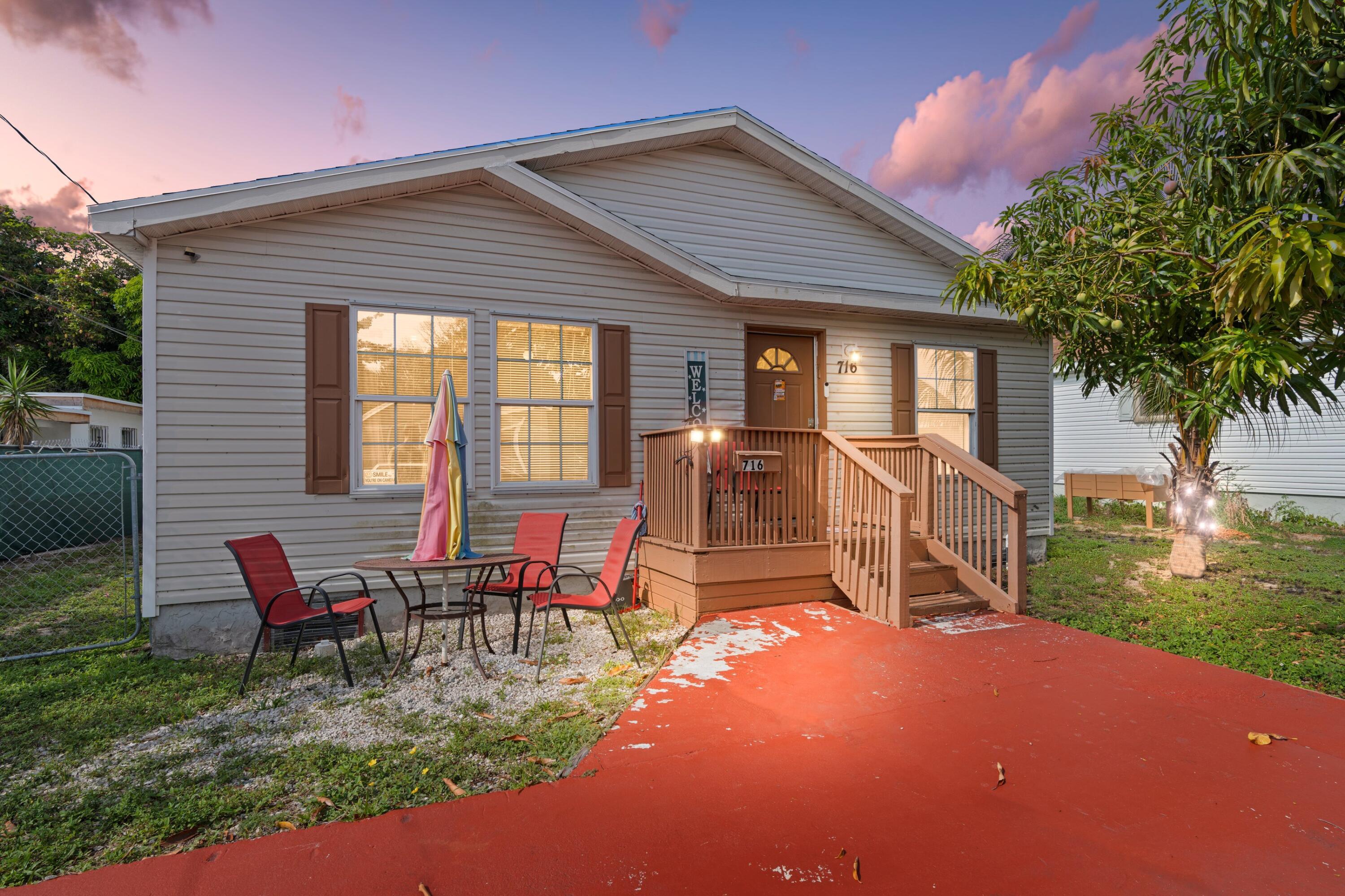 Property for Sale at 716 21st Street, West Palm Beach, Palm Beach County, Florida - Bedrooms: 4 
Bathrooms: 2  - $400,000