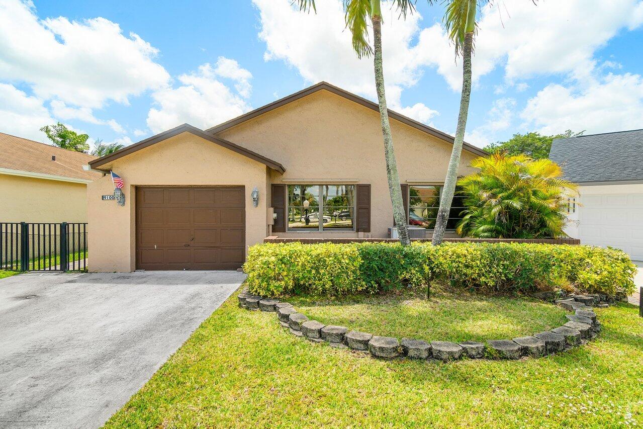 Property for Sale at 9100 Pine Springs Drive, Boca Raton, Palm Beach County, Florida - Bedrooms: 3 
Bathrooms: 2  - $549,900