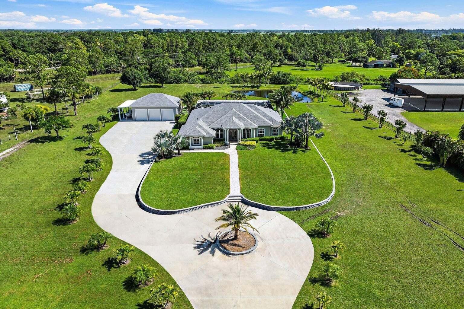 Property for Sale at 19365 Capet Creek Court, Loxahatchee, Palm Beach County, Florida - Bedrooms: 5 
Bathrooms: 3.5  - $2,795,000