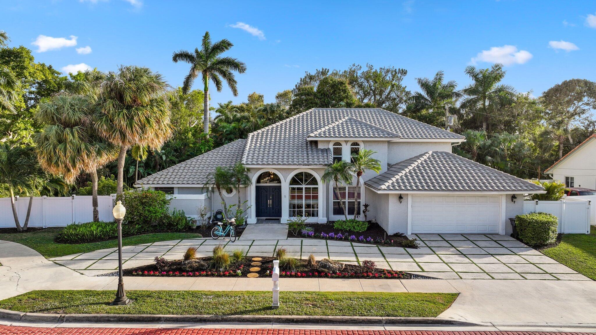 Property for Sale at 5 Indigo Terrace, Lake Worth, Palm Beach County, Florida - Bedrooms: 3 
Bathrooms: 3  - $1,100,000