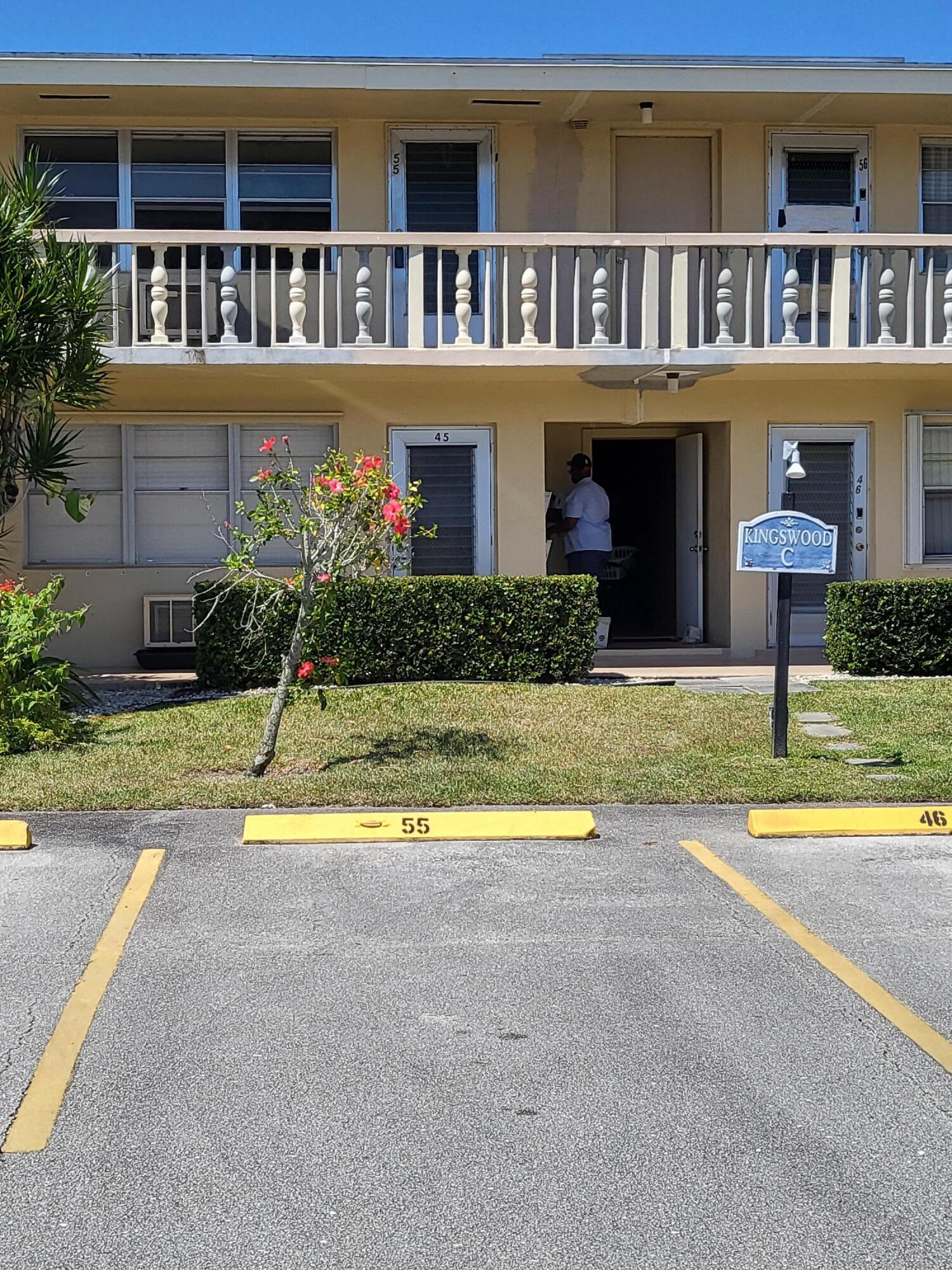 Property for Sale at 55 Kingswood C 55, West Palm Beach, Palm Beach County, Florida - Bedrooms: 1 
Bathrooms: 1  - $93,900