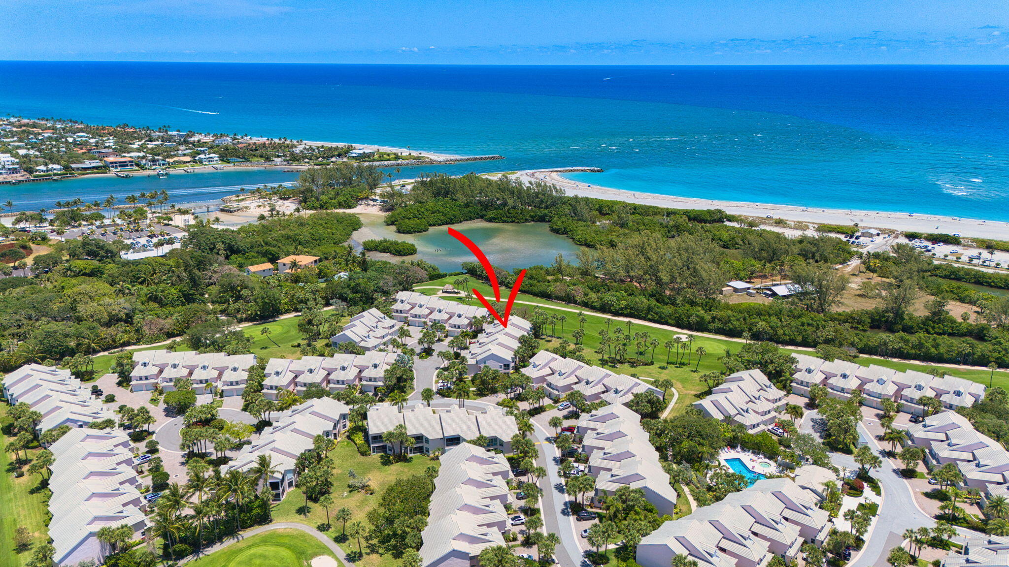 Property for Sale at 3704 Fairway Drive, Jupiter, Palm Beach County, Florida - Bedrooms: 2 
Bathrooms: 2  - $875,000