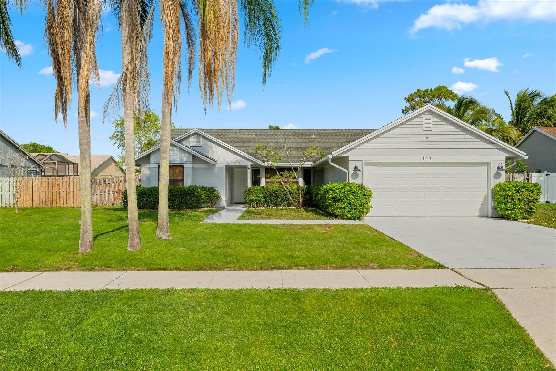 111 Sherwood Drive, Royal Palm Beach, Palm Beach County, Florida - 3 Bedrooms  
2 Bathrooms - 