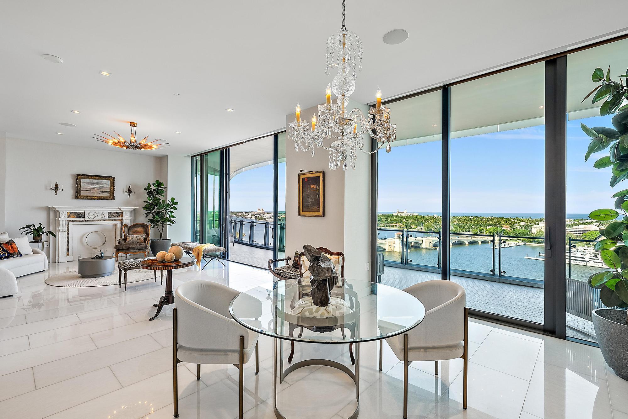 1100 S Flagler Drive 1403, West Palm Beach, Palm Beach County, Florida - 3 Bedrooms  
4.5 Bathrooms - 