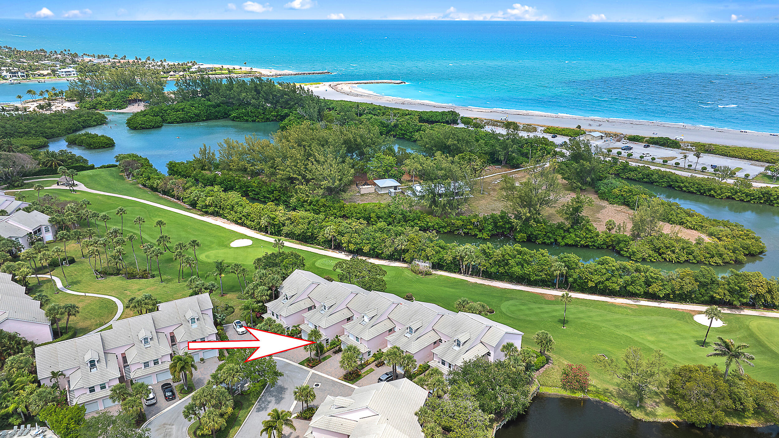 Property for Sale at 2703 Fairway Drive, Jupiter, Palm Beach County, Florida - Bedrooms: 2 
Bathrooms: 2.5  - $635,000