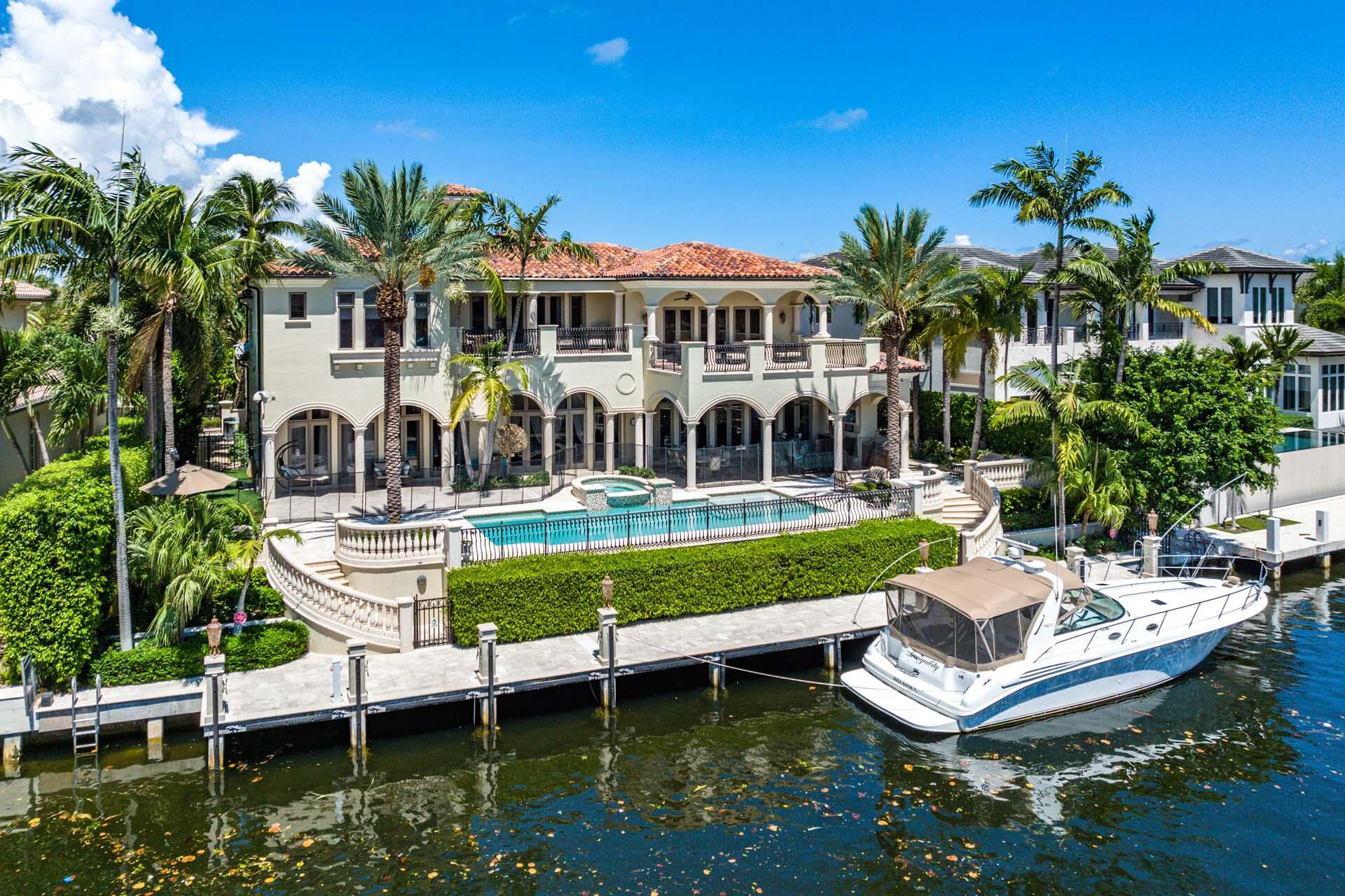 Property for Sale at 264 S Maya Palm Drive, Boca Raton, Palm Beach County, Florida - Bedrooms: 5 
Bathrooms: 6.5  - $13,000,000
