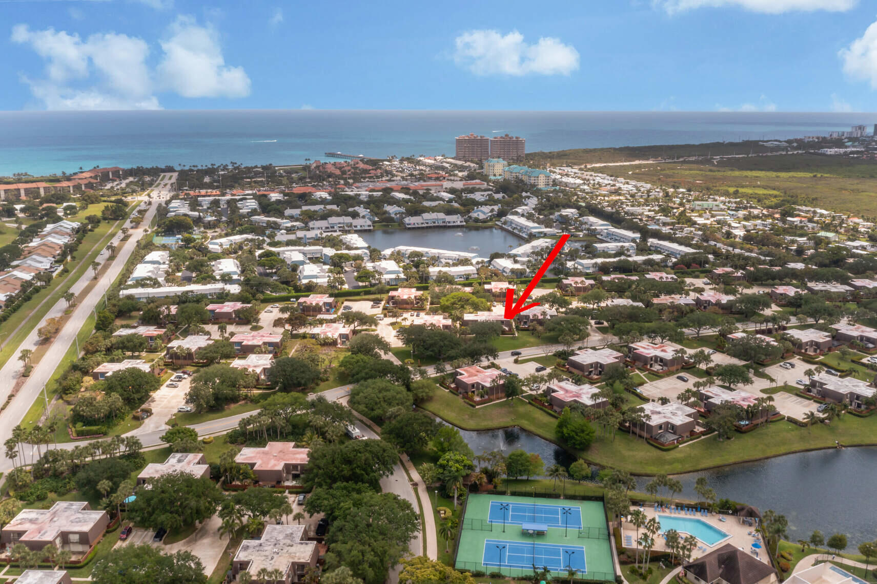 Property for Sale at 1406 14th Court, Jupiter, Palm Beach County, Florida - Bedrooms: 2 
Bathrooms: 2.5  - $410,000