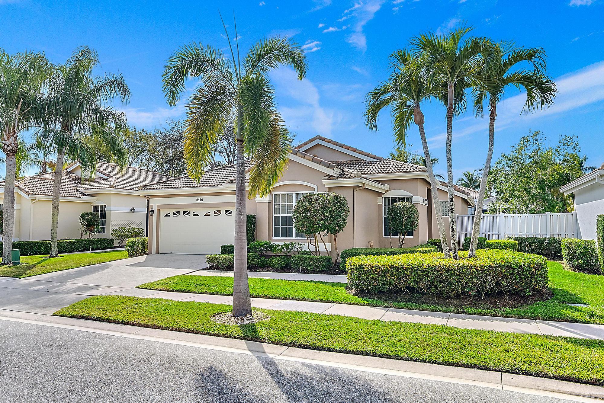 Property for Sale at 8416 Quail Meadow Way, West Palm Beach, Palm Beach County, Florida - Bedrooms: 3 
Bathrooms: 2  - $419,000