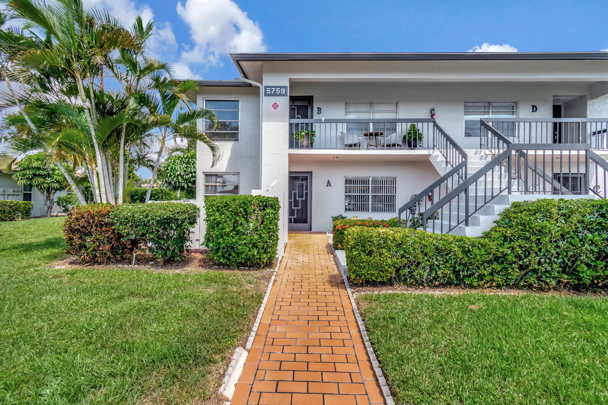 Property for Sale at 5759 Phoenix Palm Court A, Delray Beach, Palm Beach County, Florida - Bedrooms: 2 
Bathrooms: 2  - $224,999