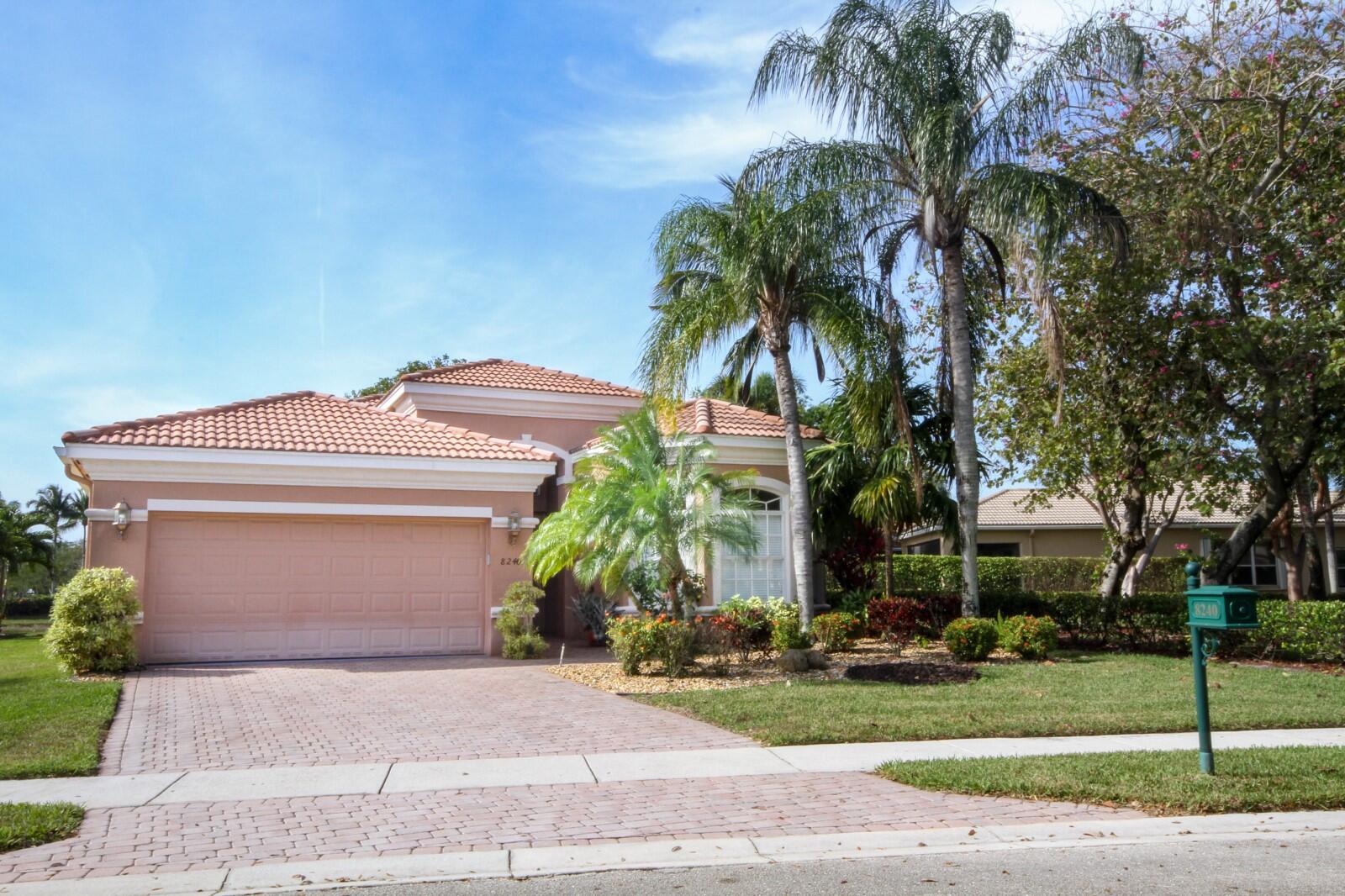 Property for Sale at 8240 Parini Way, Lake Worth, Palm Beach County, Florida - Bedrooms: 3 
Bathrooms: 2  - $585,000